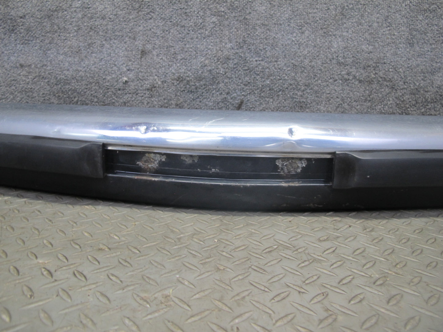 75-76 Mercedes W115 300D Sedan Front Bumper Cover Chrome OEM