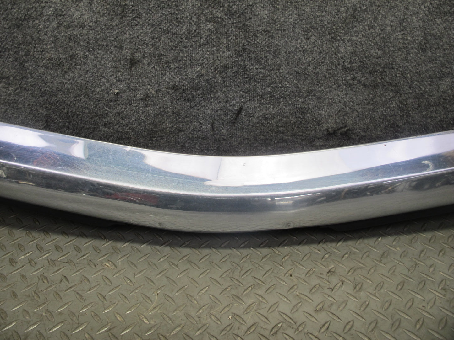75-76 Mercedes W115 300D Sedan Front Bumper Cover Chrome OEM