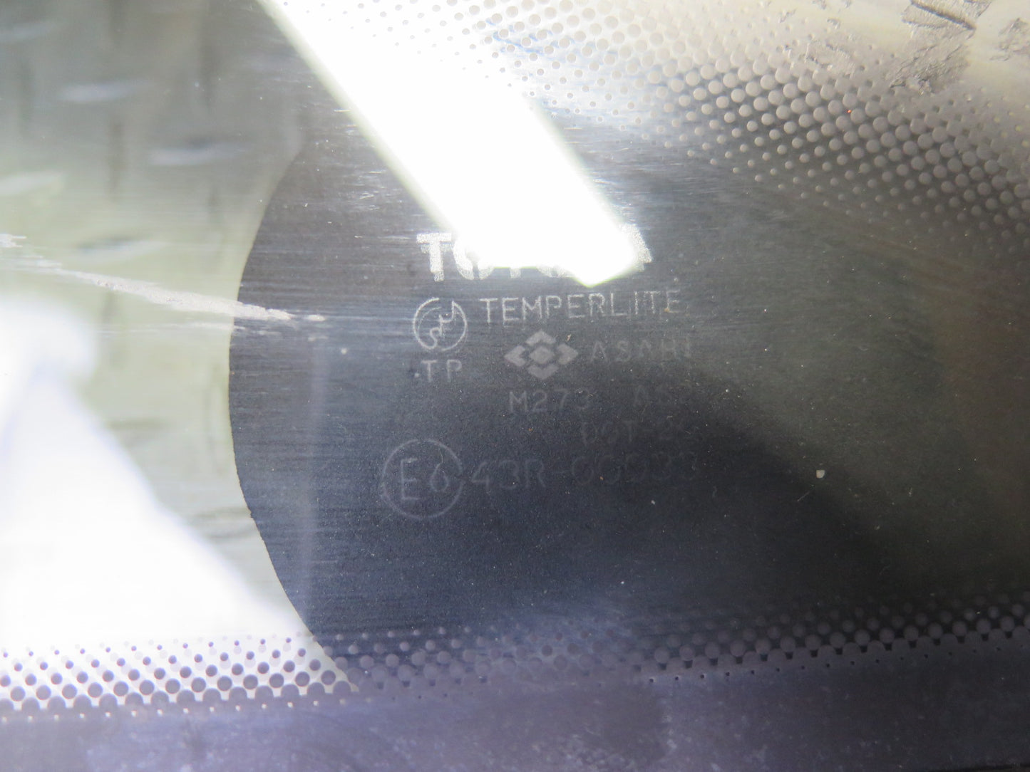 89-92 Toyota Supra MK3 Rear Right Quarter Glass Window Trim Set OEM