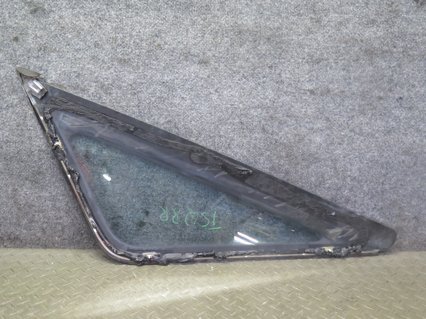 89-92 Toyota Supra MK3 Rear Right Quarter Glass Window Trim Set OEM