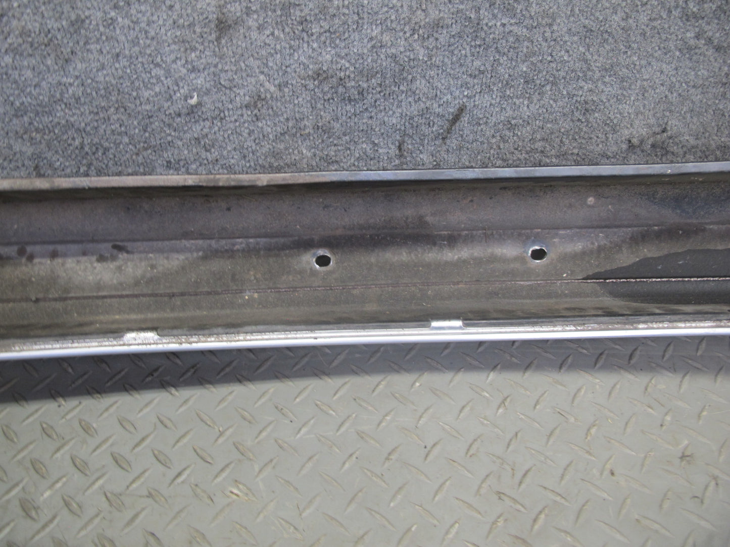 75-76 Mercedes W115 300D Sedan Front Bumper Cover Chrome OEM