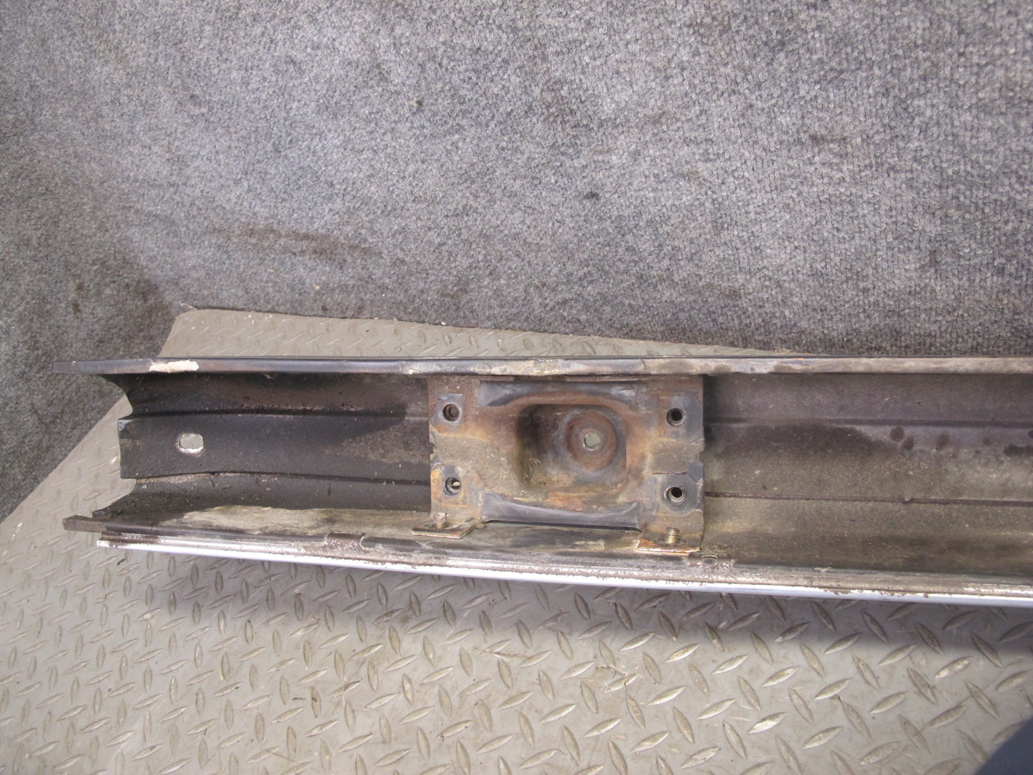 75-76 Mercedes W115 300D Sedan Front Bumper Cover Chrome OEM