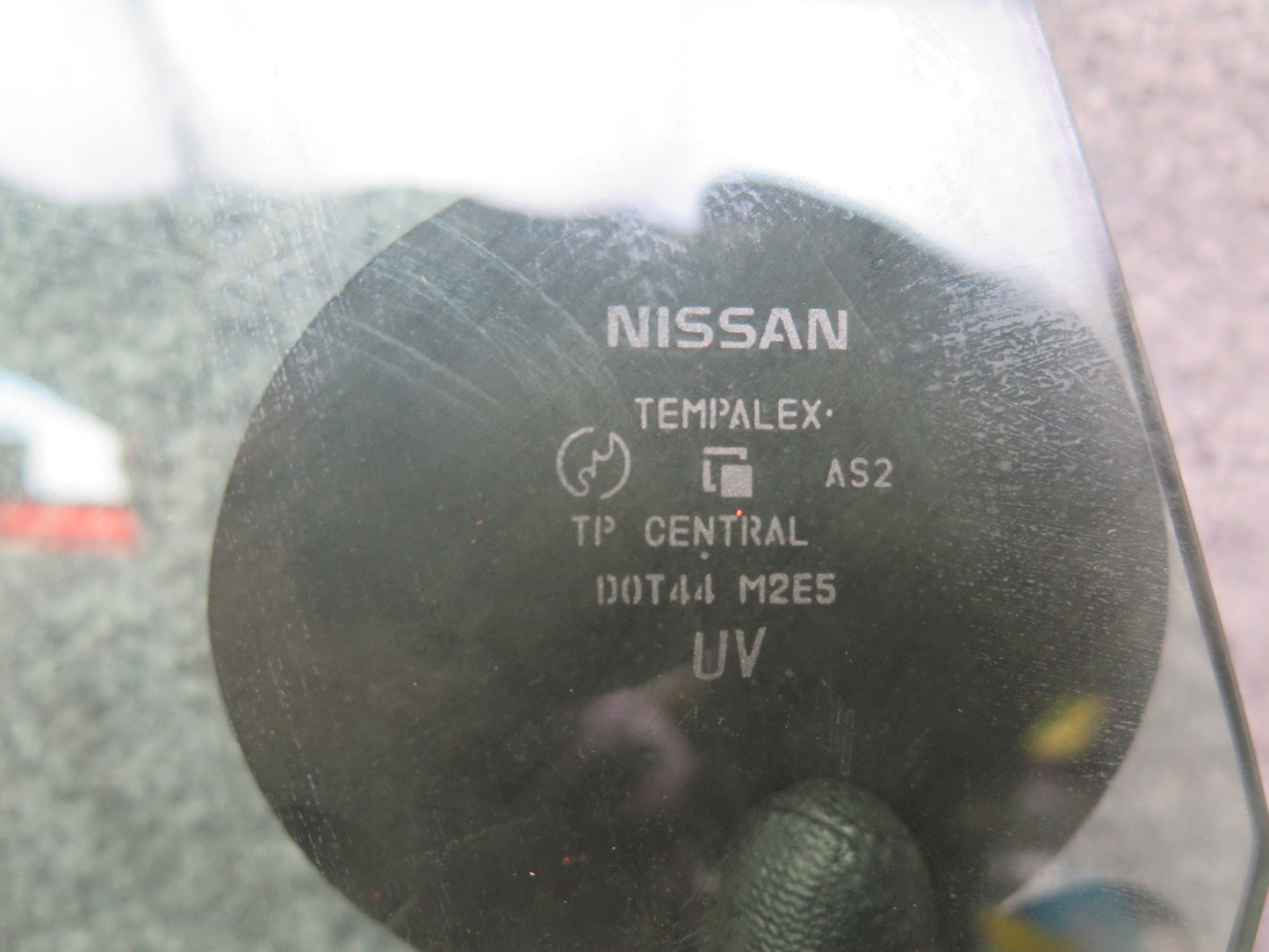 04-09 Nissan 350Z Z33 Convertible Front Left Driver Door Window Glass OEM