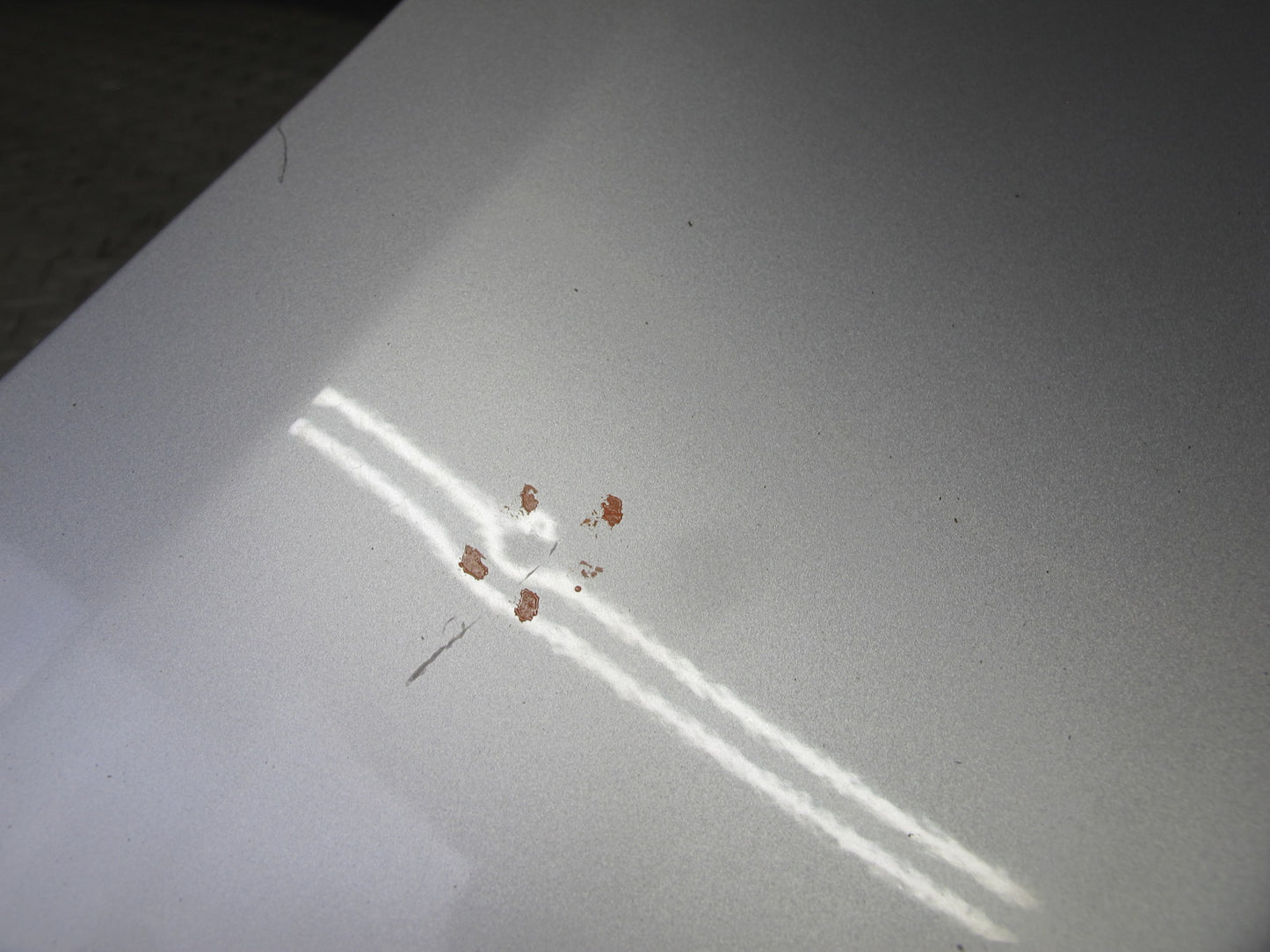 06-07 Nissan Z33 350Z Convertible Front Left Fender Shell Cover Panel Silver OEM