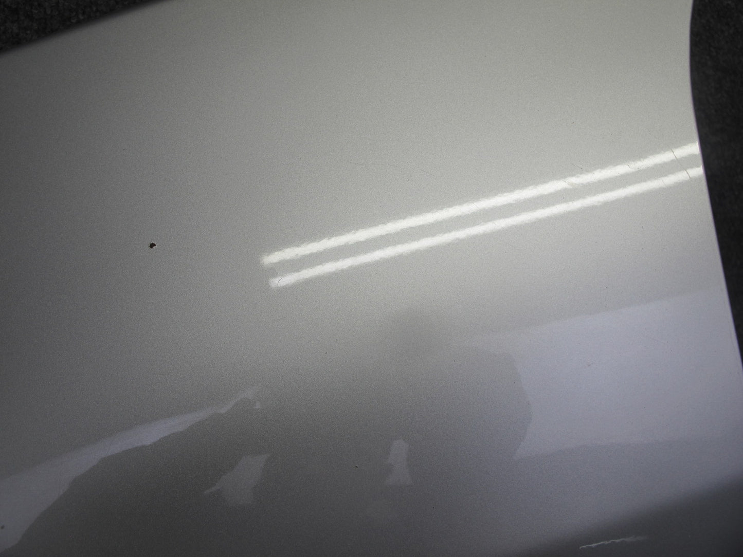 06-07 Nissan Z33 350Z Convertible Front Left Fender Shell Cover Panel Silver OEM