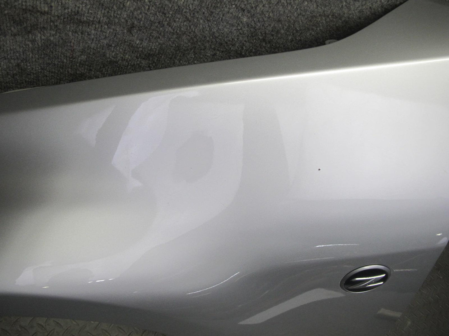 06-07 Nissan Z33 350Z Convertible Front Left Fender Shell Cover Panel Silver OEM