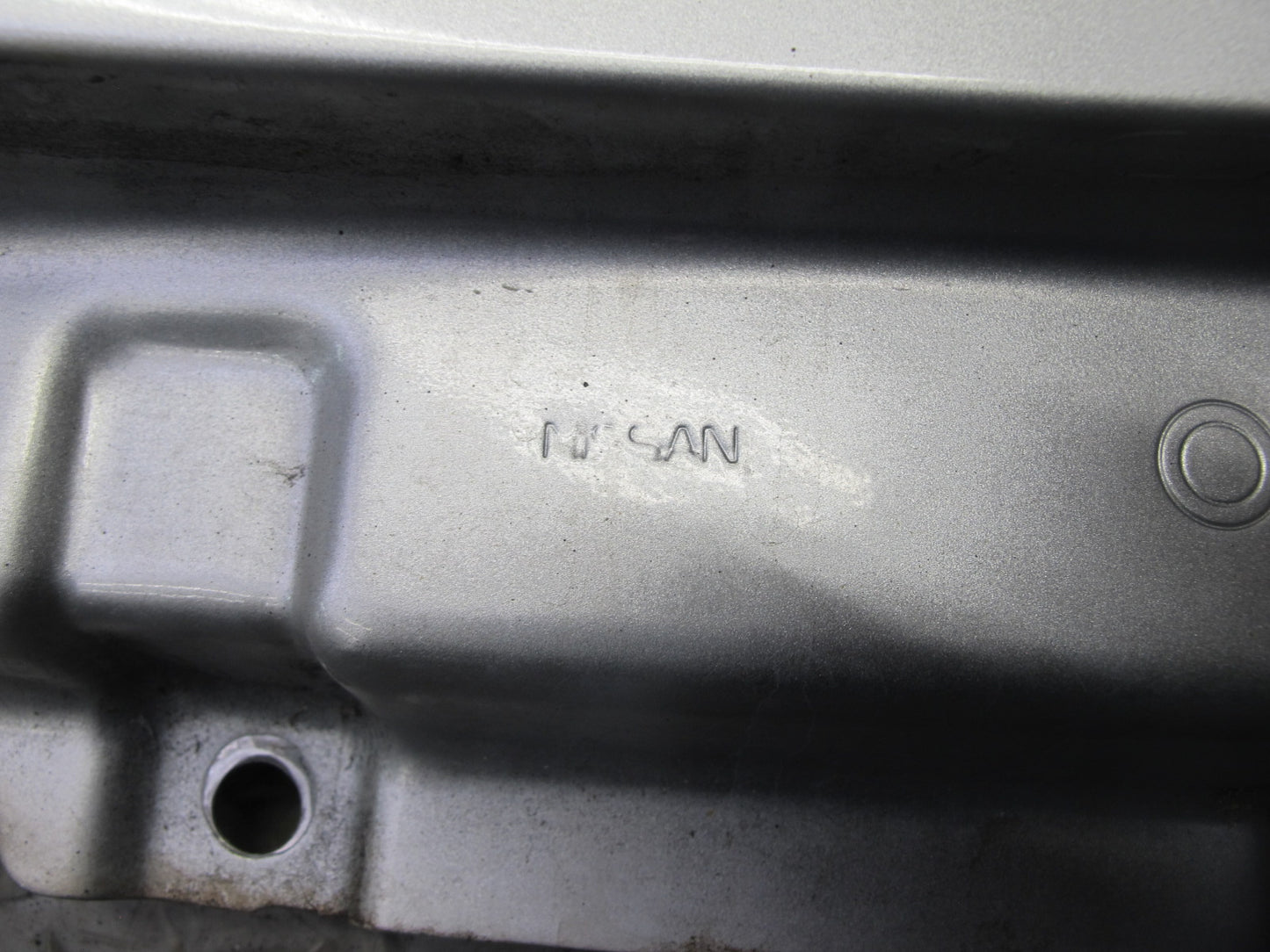 06-07 Nissan Z33 350Z Convertible Front Left Fender Shell Cover Panel Silver OEM