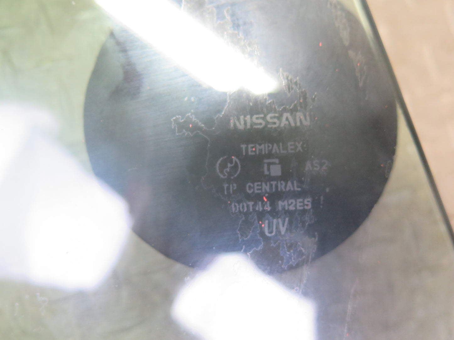 04-09 Nissan 350Z Z33 Convertible Front Right Passenger Door Window Glass OEM