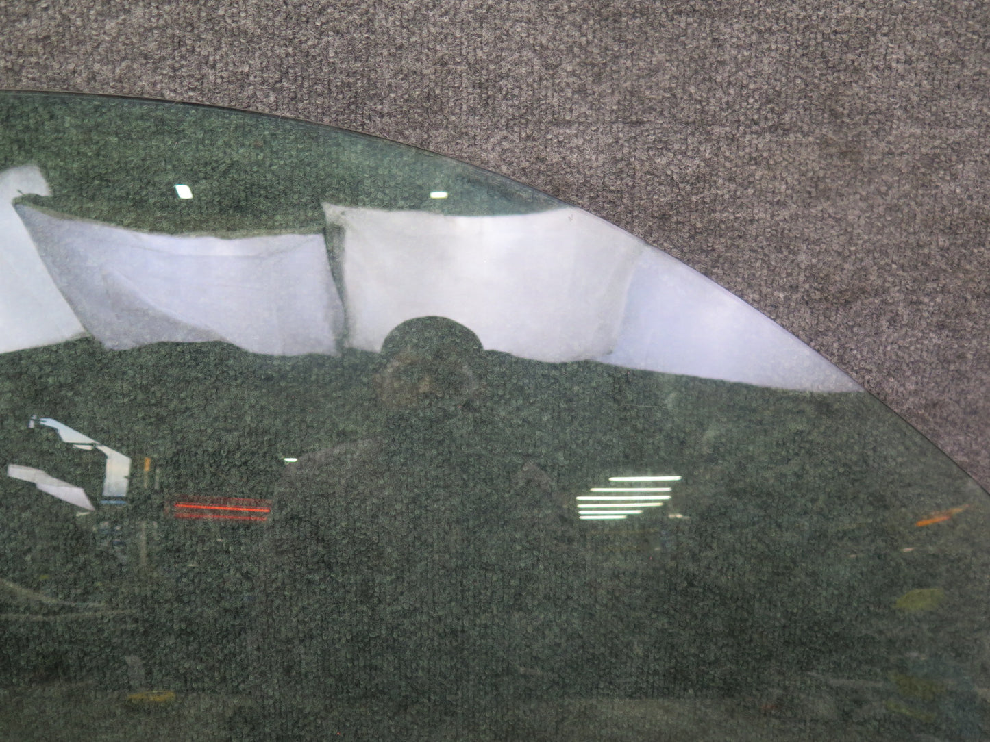 04-09 Nissan 350Z Z33 Convertible Front Right Passenger Door Window Glass OEM