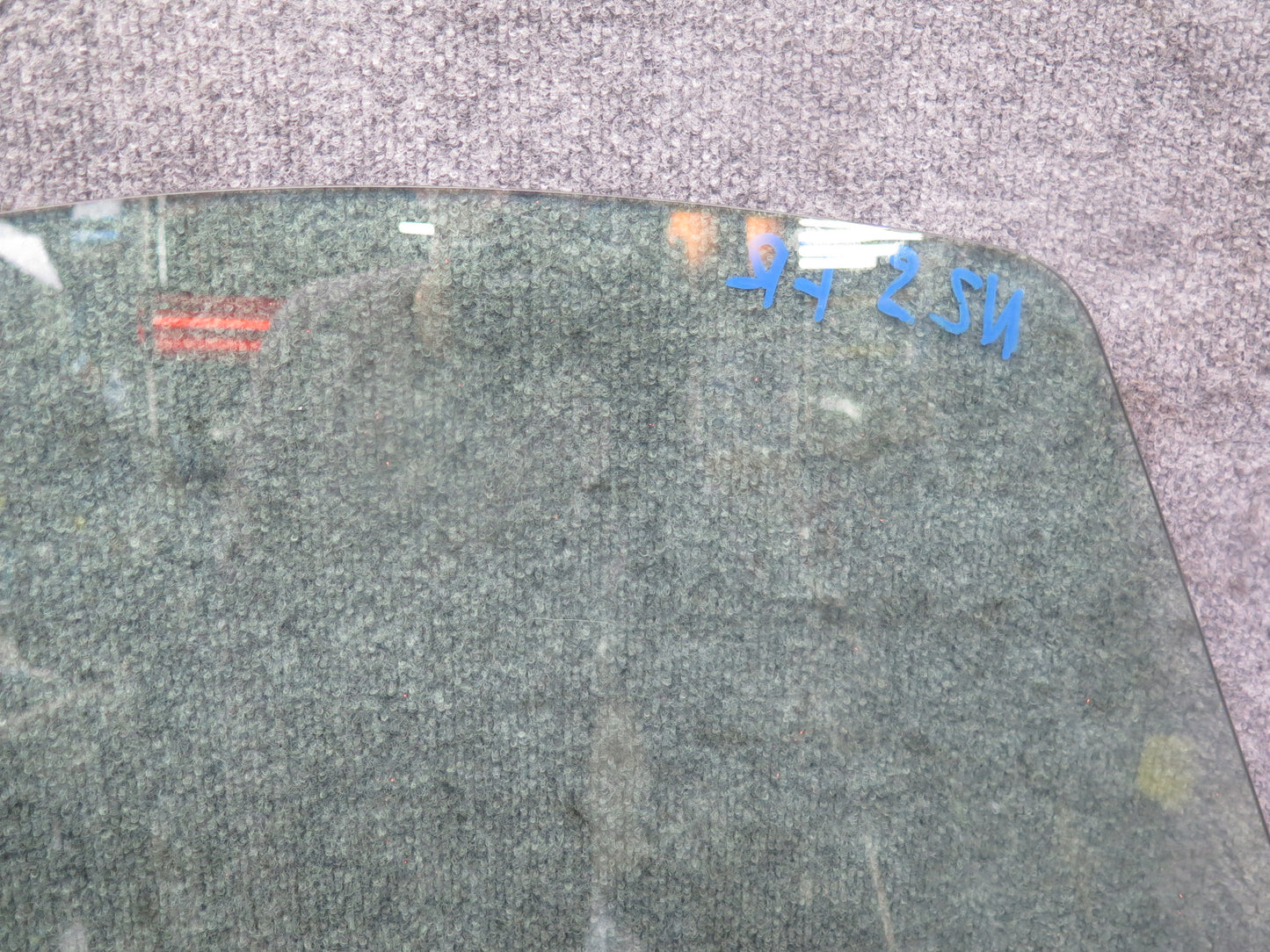 04-09 Nissan 350Z Z33 Convertible Front Right Passenger Door Window Glass OEM