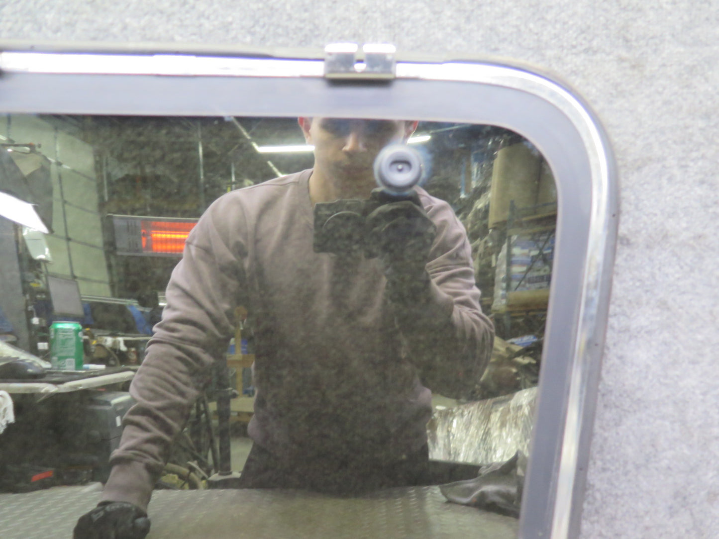 85-89 Nissan Z31 300ZX 2+0 Left T-top Roof Glass Panel Tinted w Lock Latch OEM