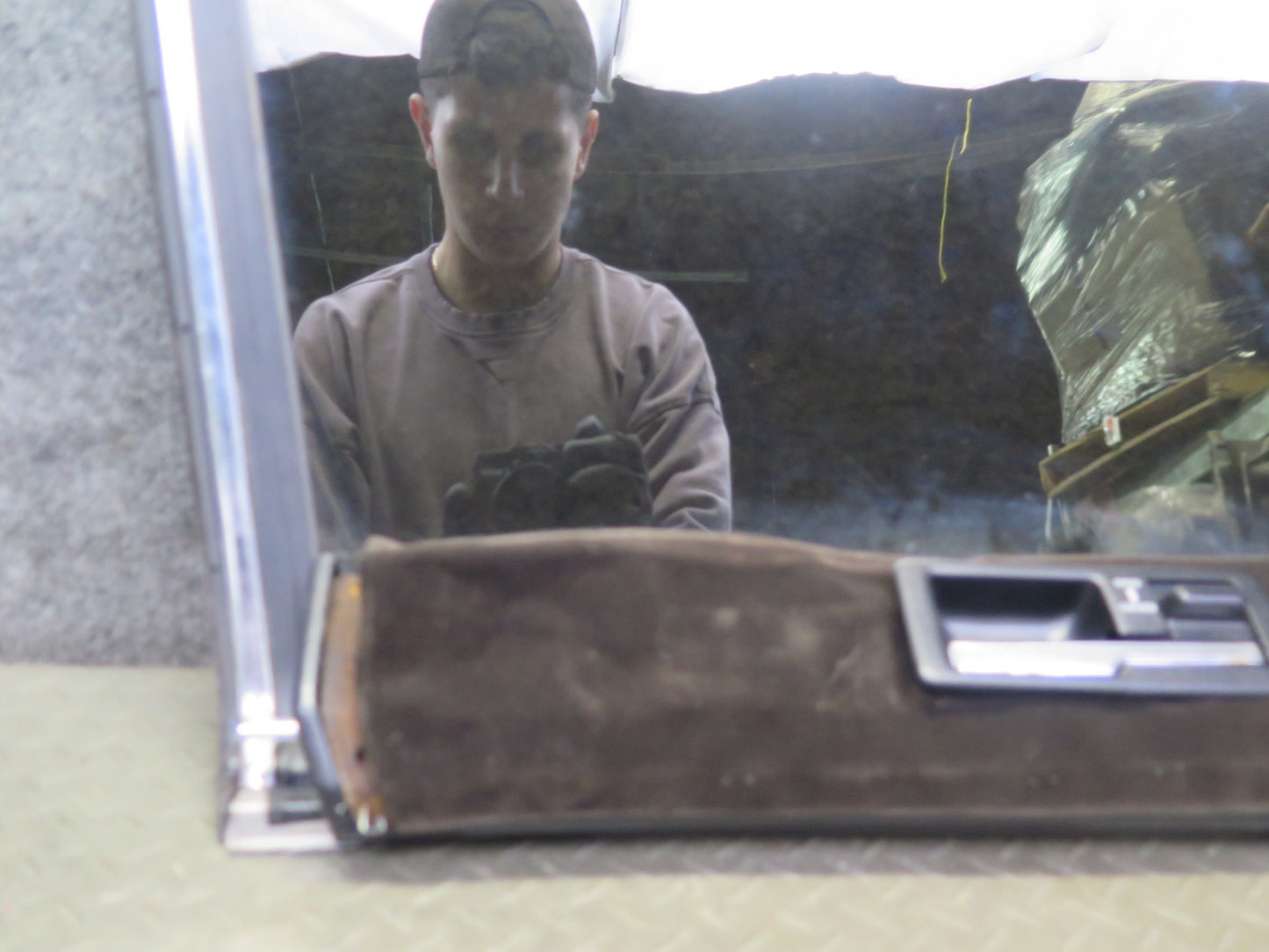 85-89 Nissan Z31 300ZX 2+0 Right T-top Roof Glass Panel Tinted w Lock Latch OEM