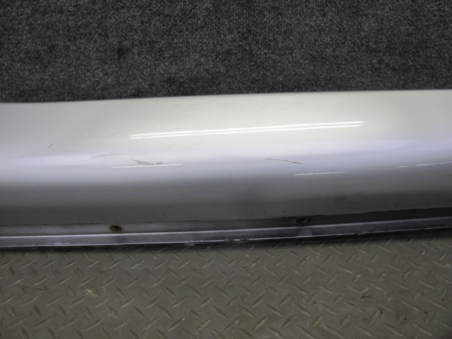 07-08 Nissan 350Z Z33 Conv Right & Left Side Skirt Rocker Panel Molding Set OEM