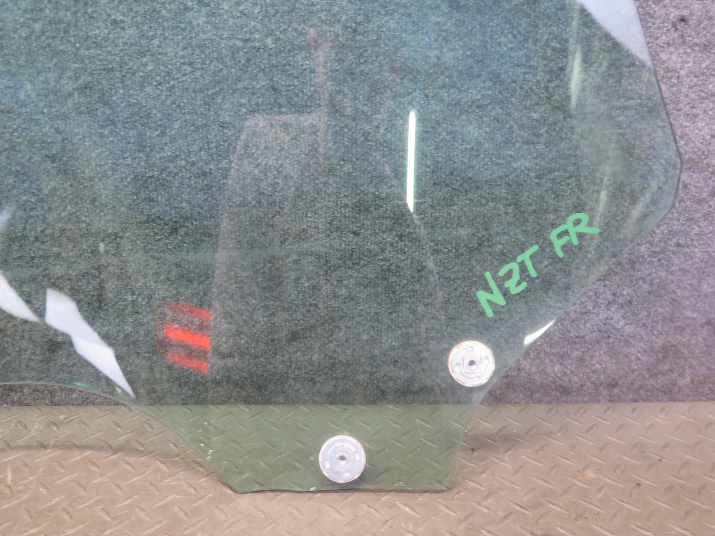 04-09 Nissan 350Z Z33 Convertible Front Right Passenger Door Window Glass OEM