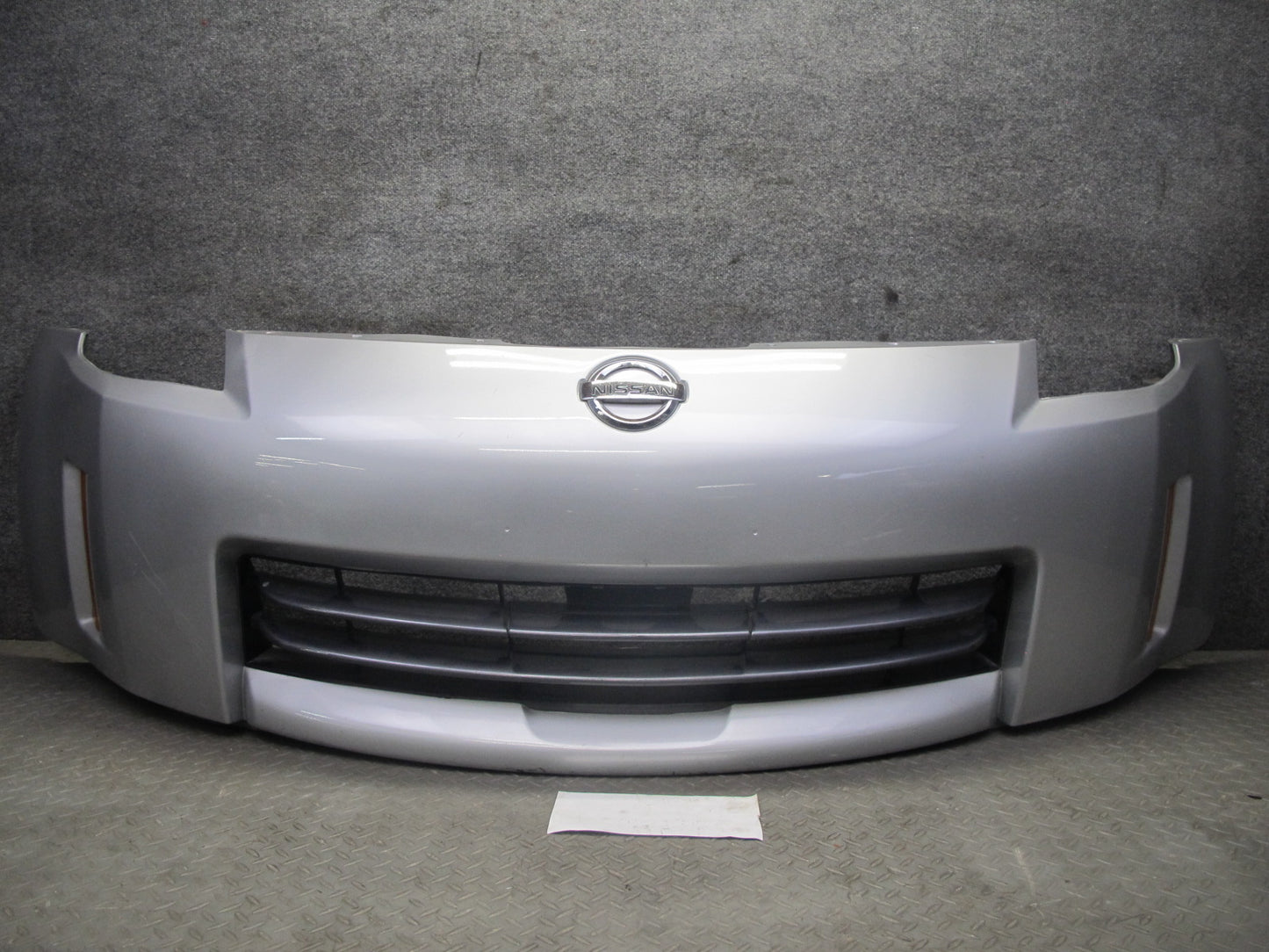 06-09 Nissan Z33 350Z Front Bumper Cover Silver GBC NS31002B
