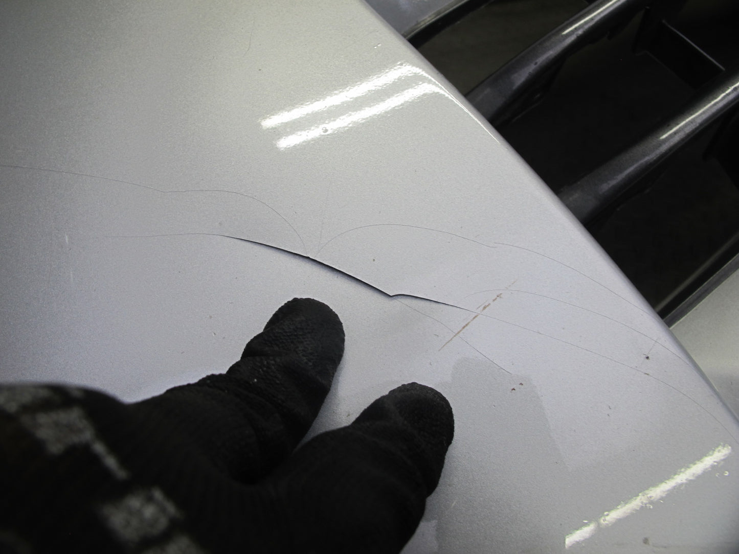 06-09 Nissan Z33 350Z Front Bumper Cover Silver GBC NS31002B