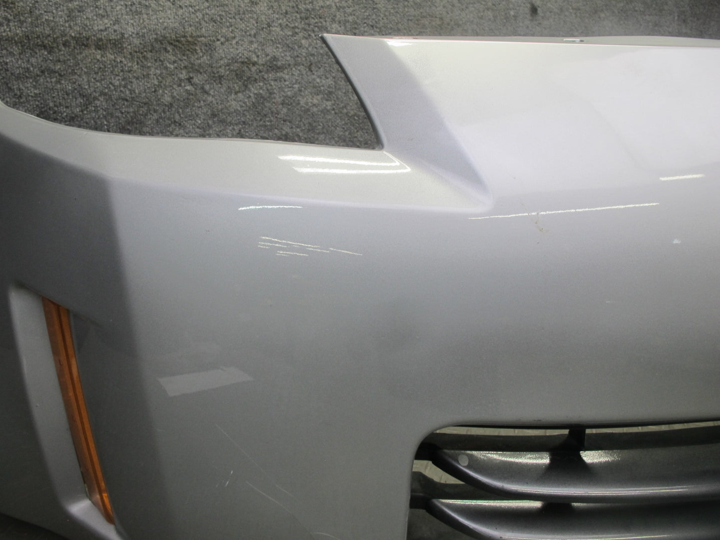 06-09 Nissan Z33 350Z Front Bumper Cover Silver GBC NS31002B