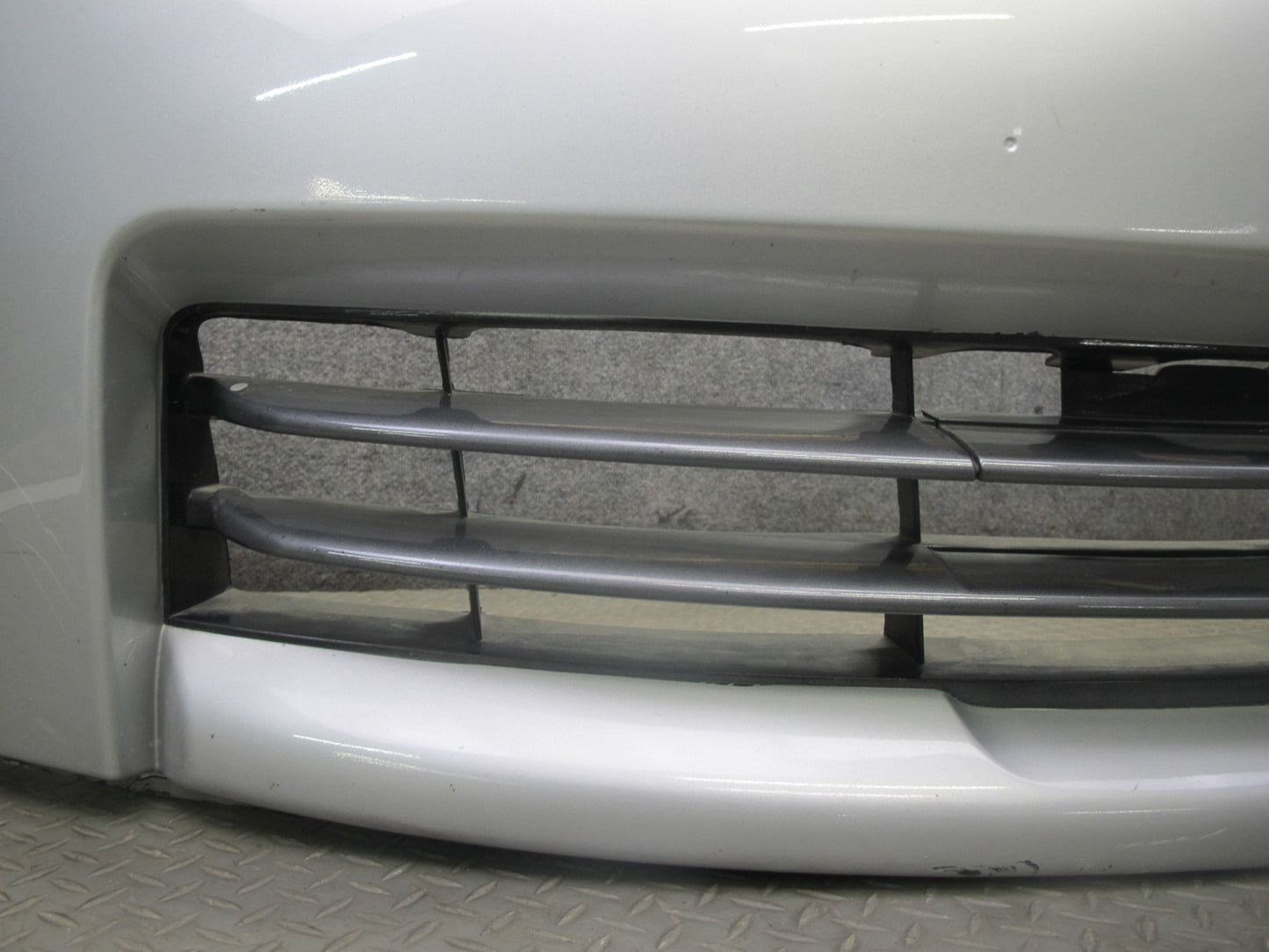 06-09 Nissan Z33 350Z Front Bumper Cover Silver GBC NS31002B