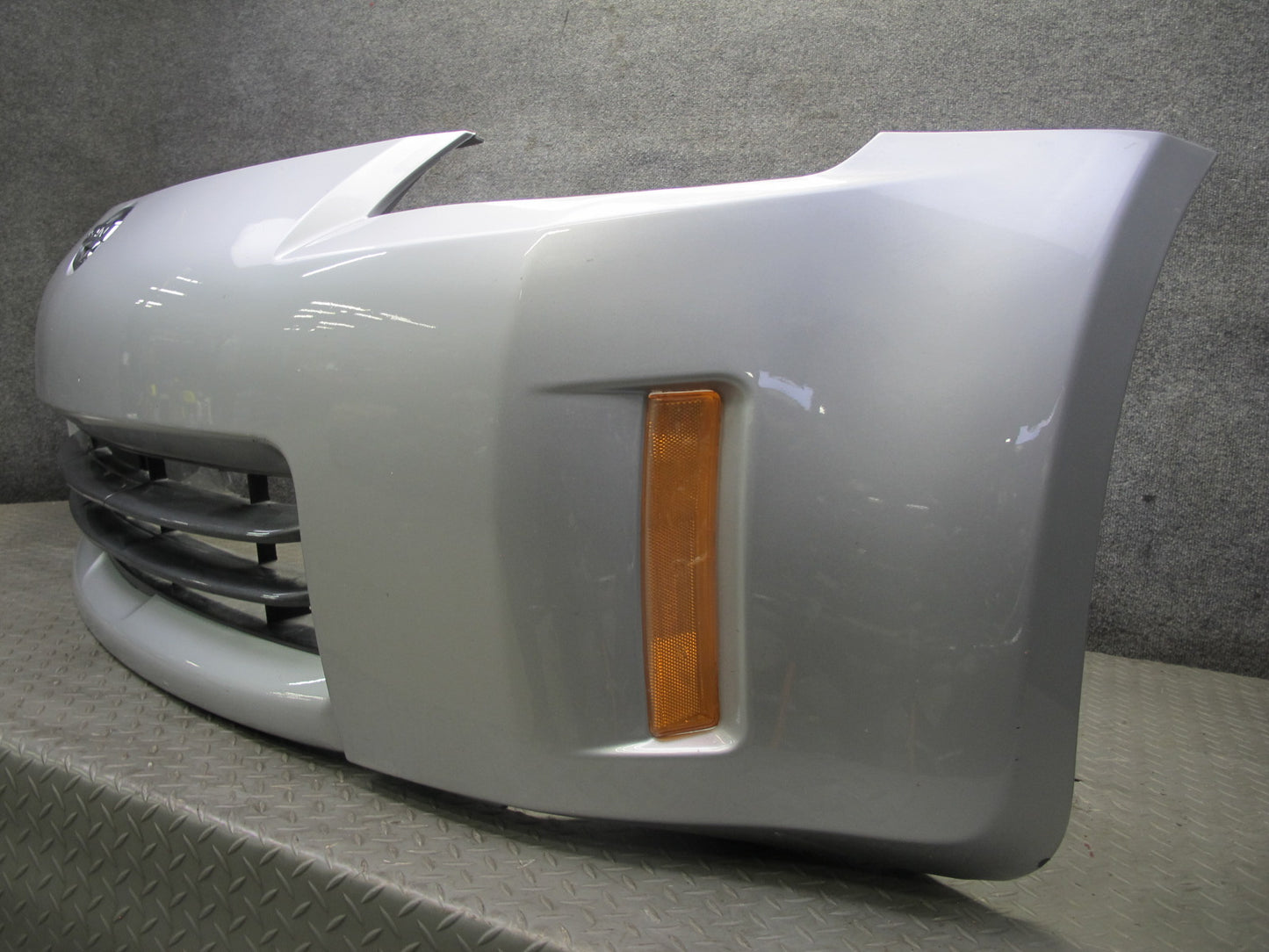 06-09 Nissan Z33 350Z Front Bumper Cover Silver GBC NS31002B