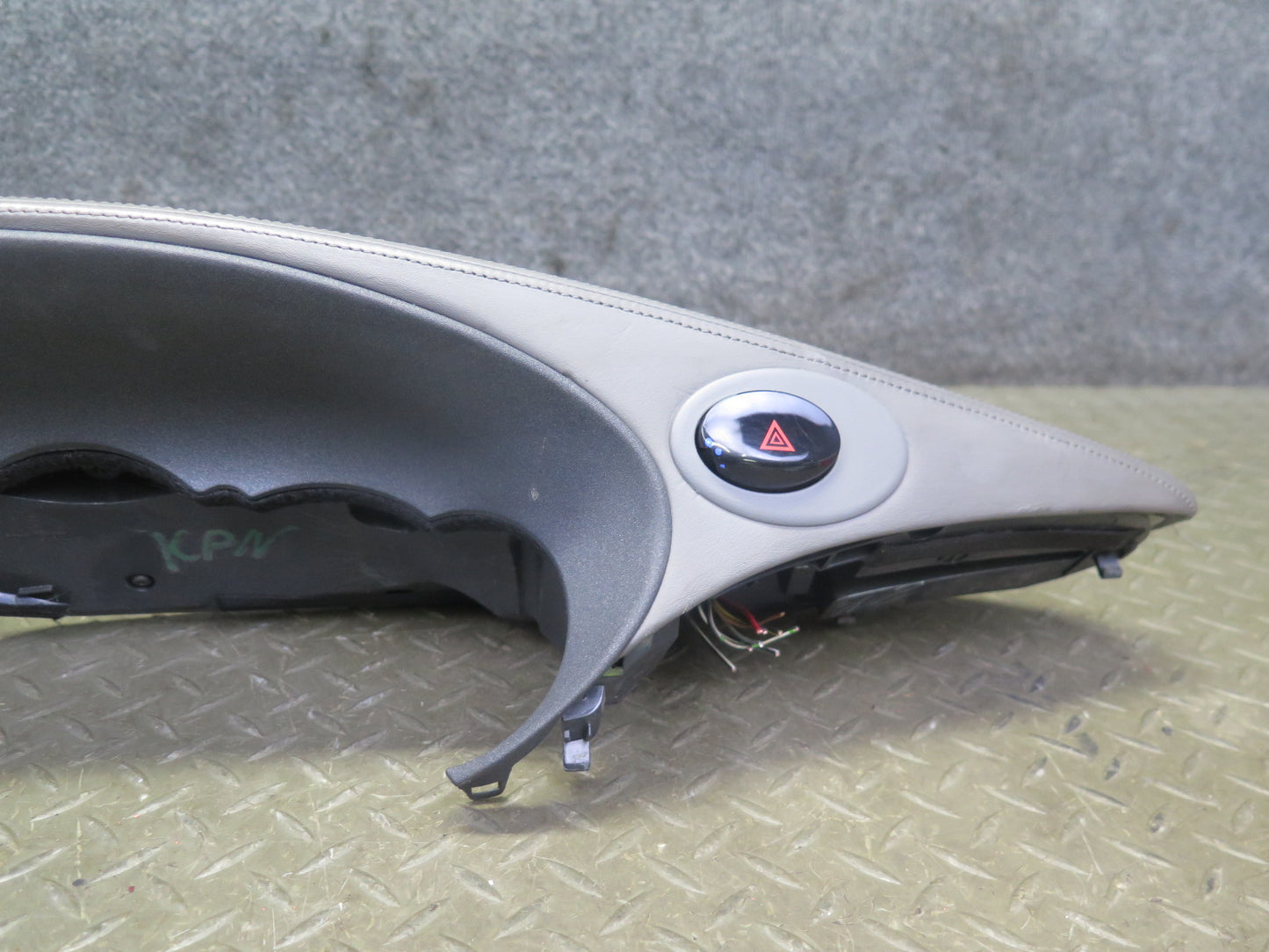 1999-2001 Porsche 911 996 Speedometer Instrument Cluster Leather Trim Panel