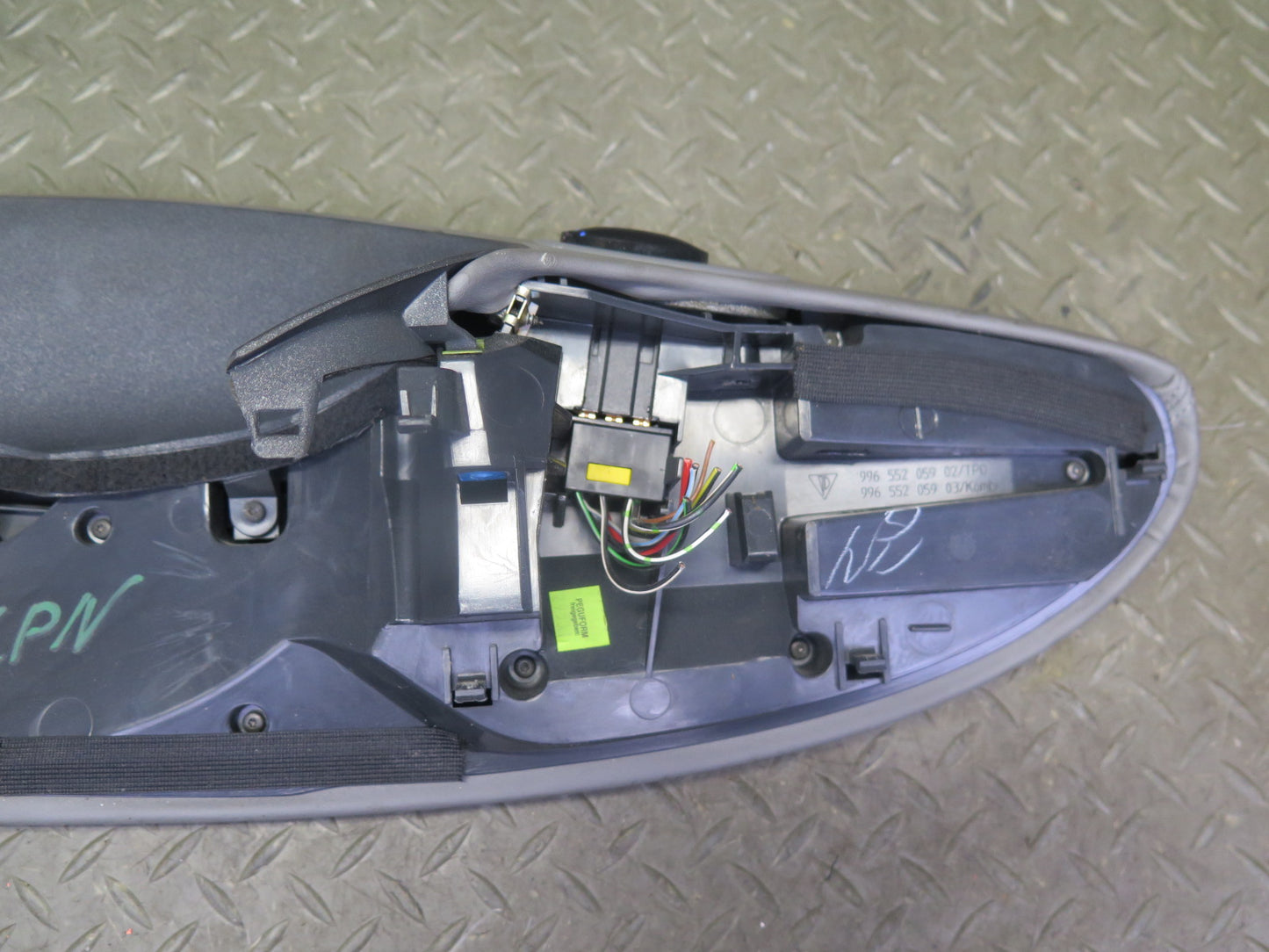 1999-2001 Porsche 911 996 Speedometer Instrument Cluster Leather Trim Panel