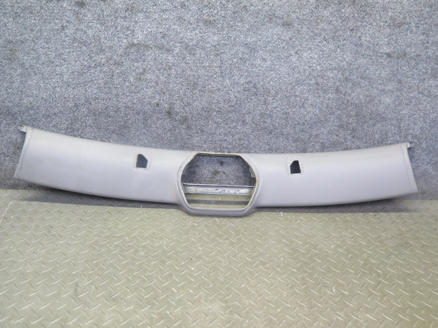 99-05 Porsche 911 996 Convertible Front Windshield Headliner Leather Trim Panel