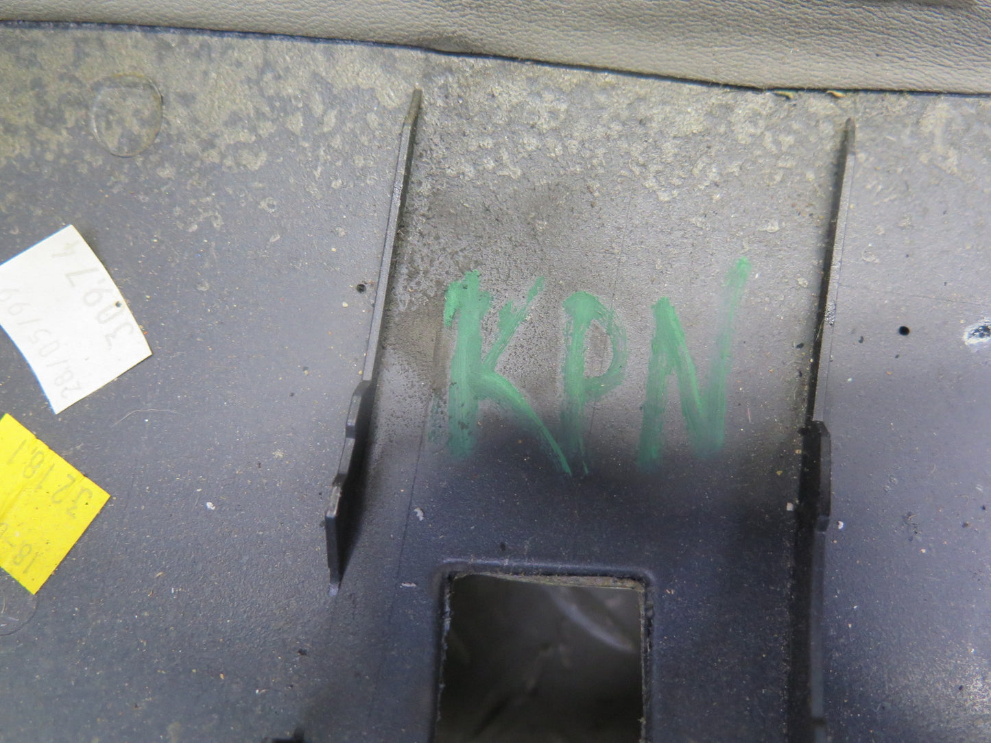 99-05 Porsche 911 996 Convertible Front Windshield Headliner Leather Trim Panel