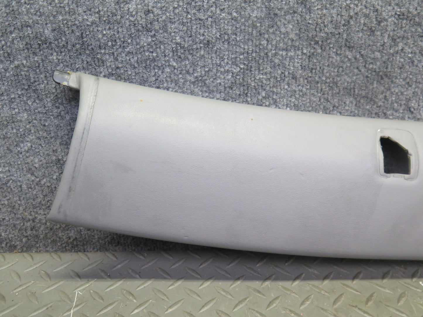 99-05 Porsche 911 996 Convertible Front Windshield Headliner Leather Trim Panel