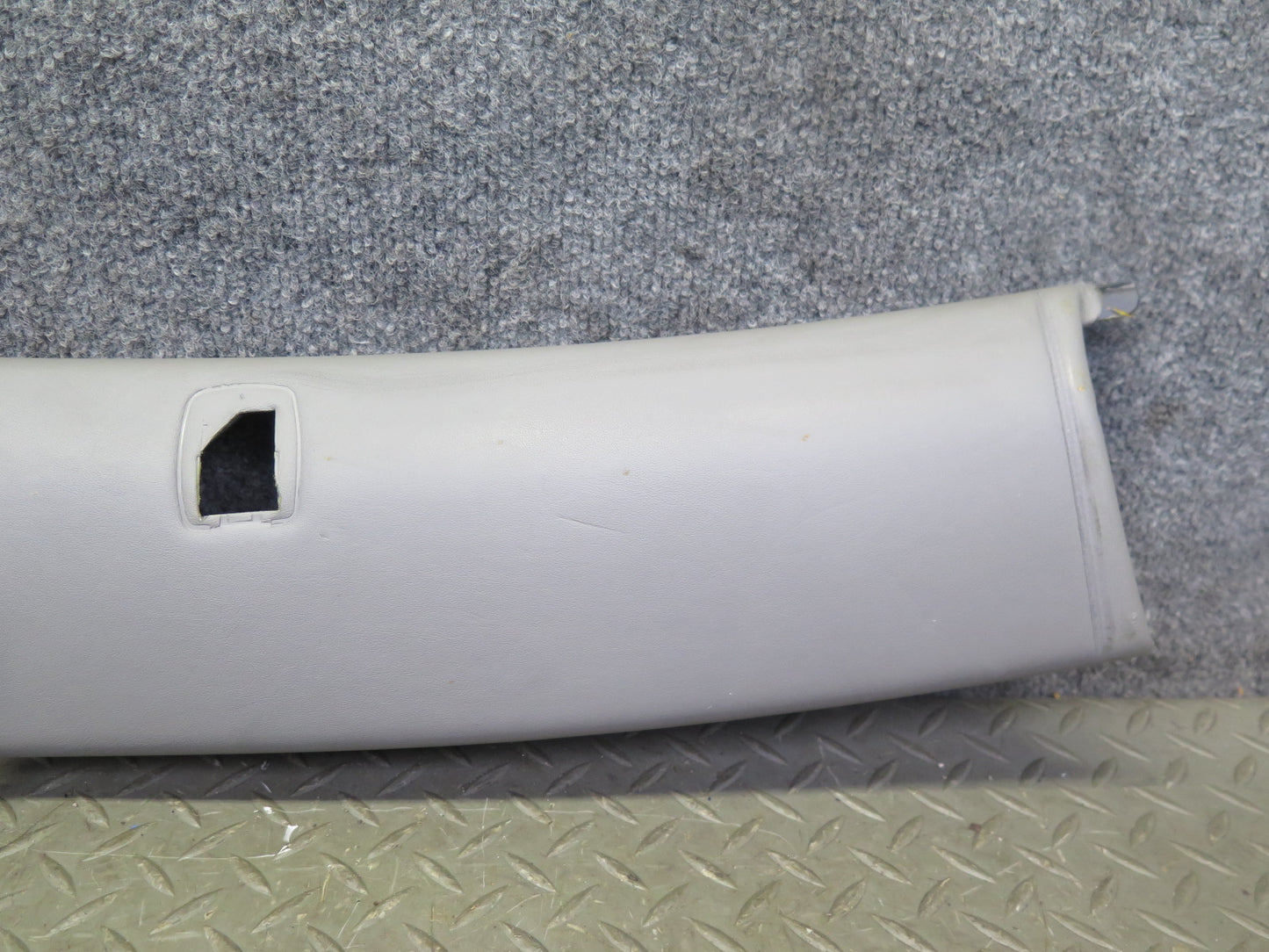 99-05 Porsche 911 996 Convertible Front Windshield Headliner Leather Trim Panel