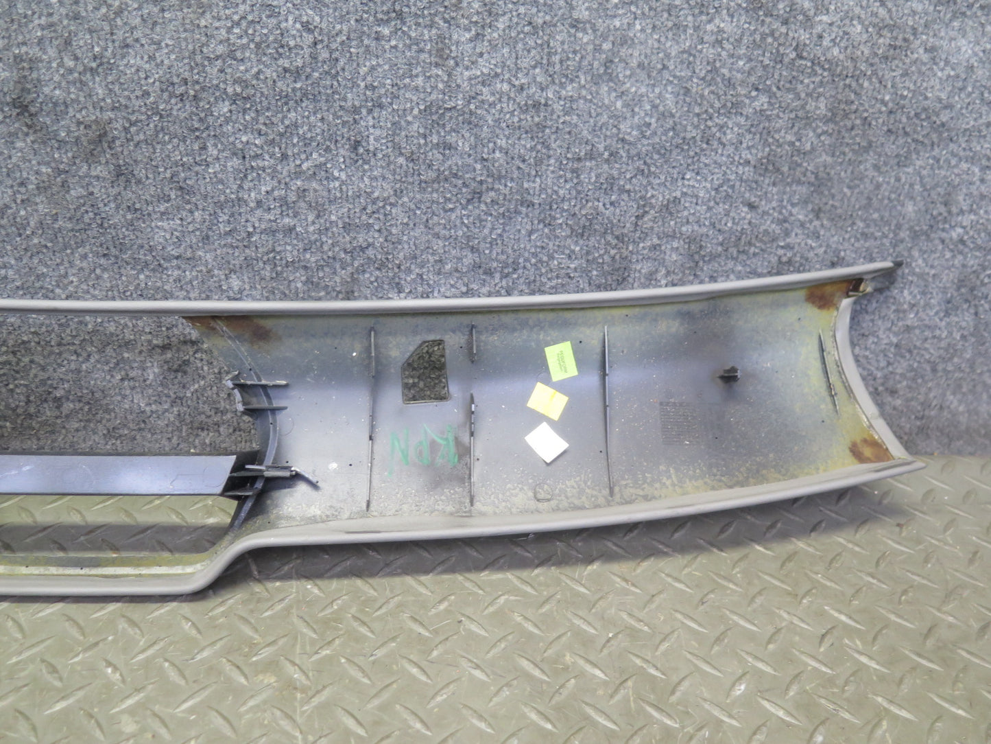 99-05 Porsche 911 996 Convertible Front Windshield Headliner Leather Trim Panel