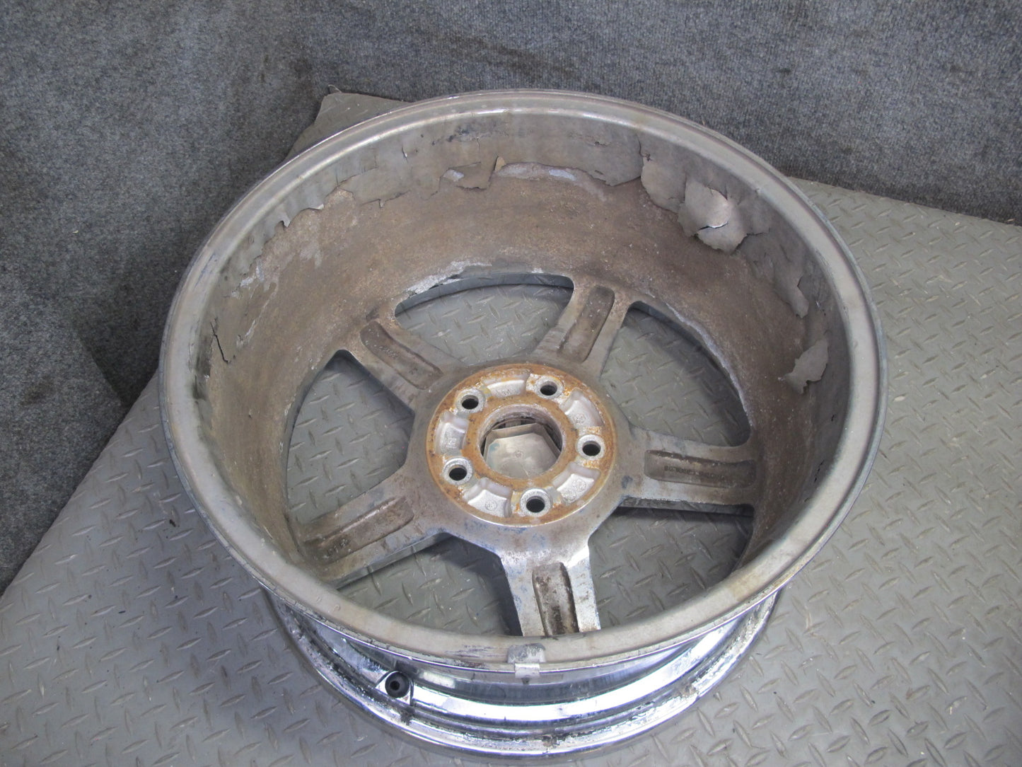 05-08 Chevrolet Corvette C6 Set of 4 R18" R19" Wheel Rim Chrome Aftermarket