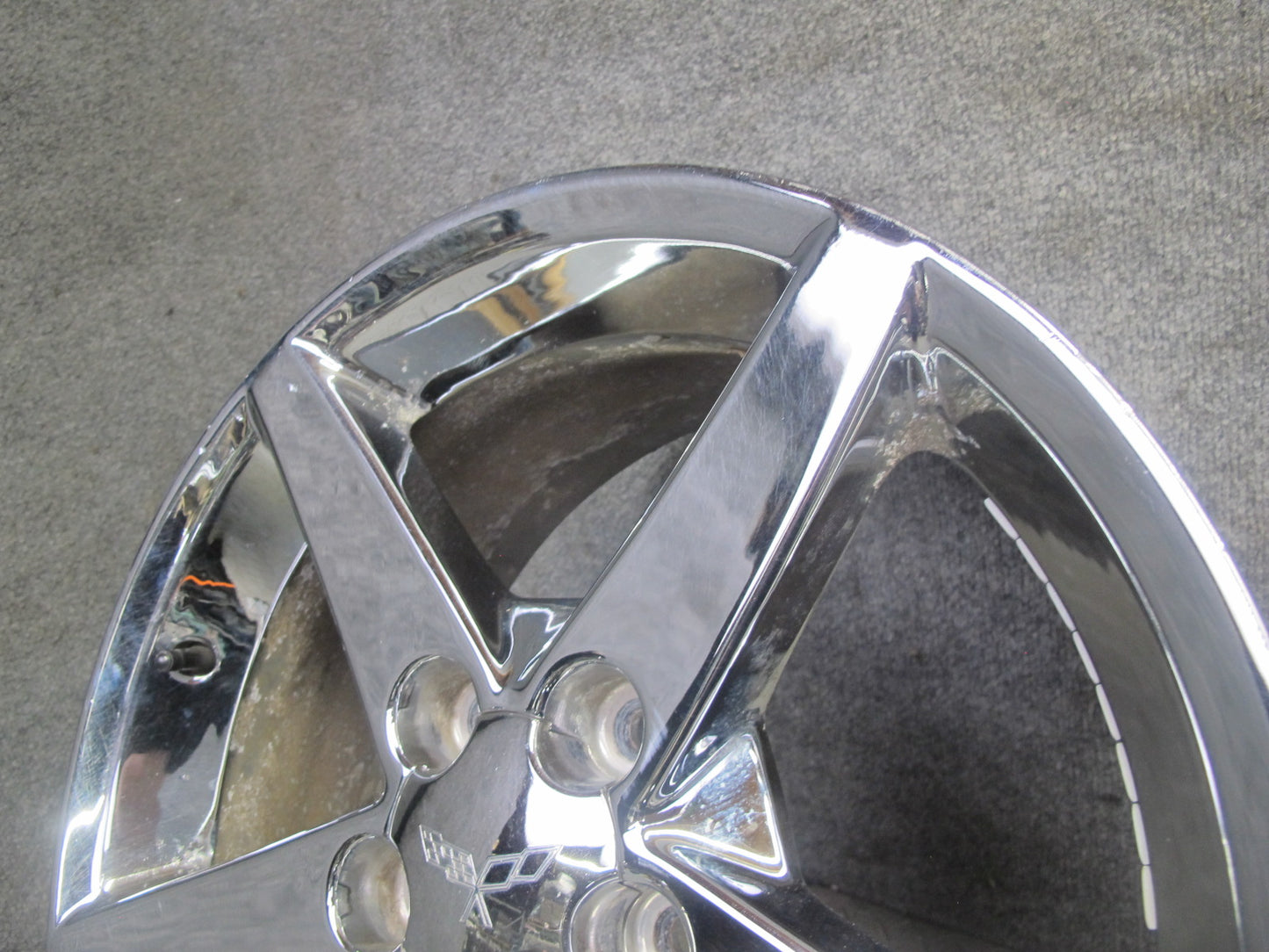 05-08 Chevrolet Corvette C6 Set of 4 R18" R19" Wheel Rim Chrome Aftermarket