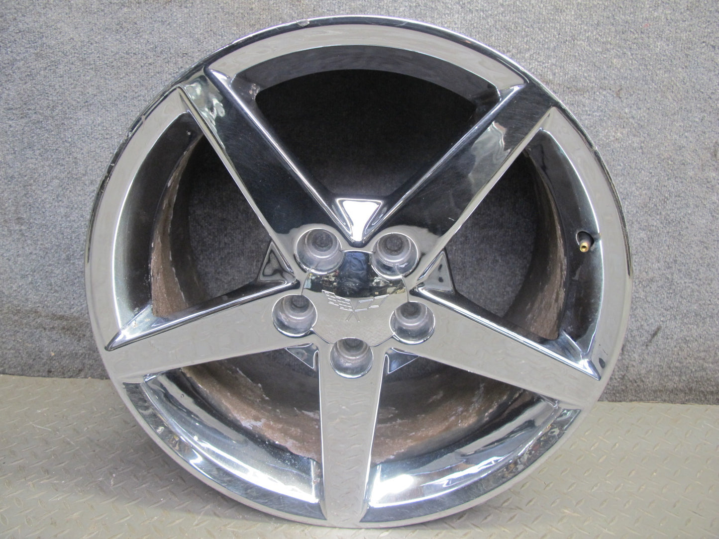 05-08 Chevrolet Corvette C6 Set of 4 R18" R19" Wheel Rim Chrome Aftermarket
