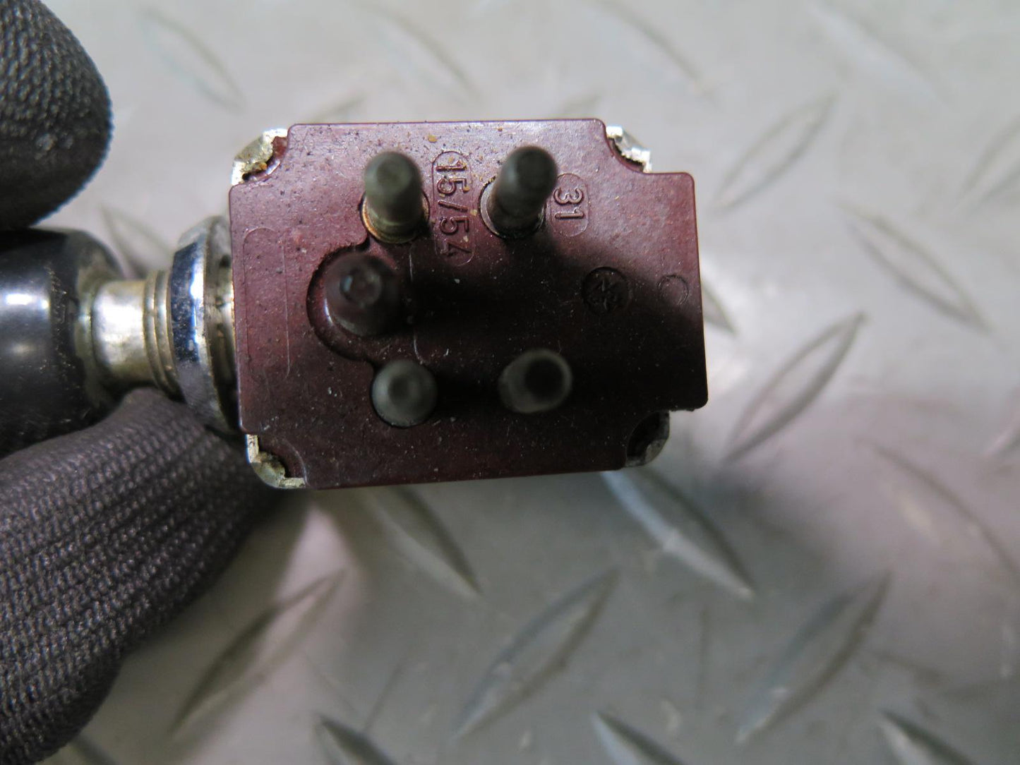 75-76 Mercedes W115 300D Rear Window Defrost Switch OEM
