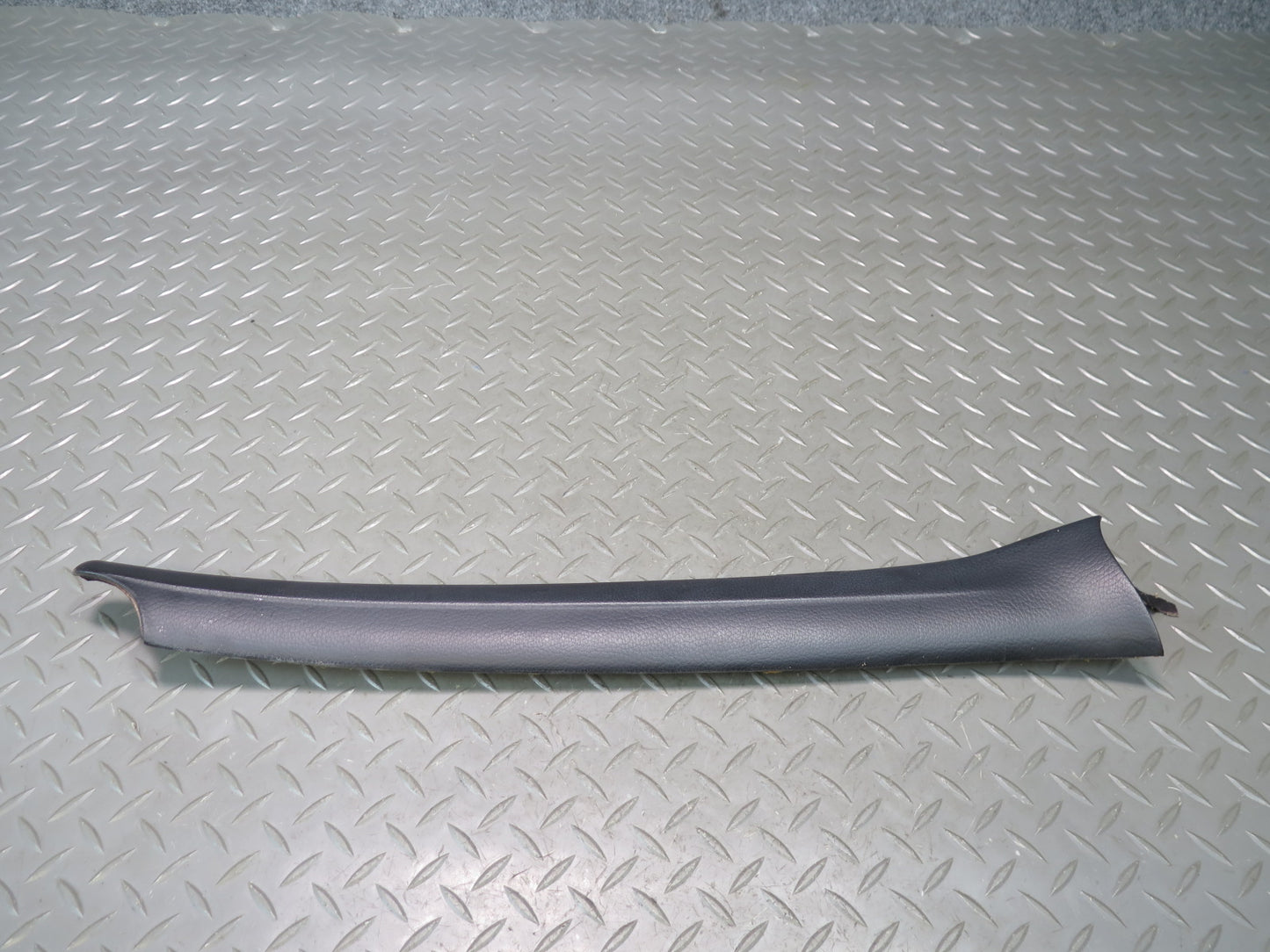 75-76 Mercedes W115 Left & Right Interior A Pillar Trim Cover Black Set OEM