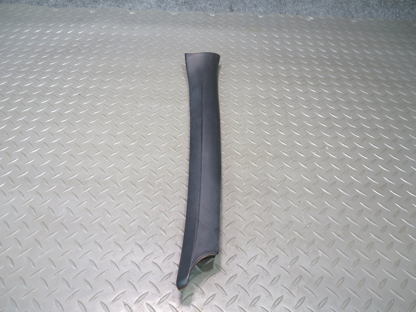 75-76 Mercedes W115 Left & Right Interior A Pillar Trim Cover Black Set OEM