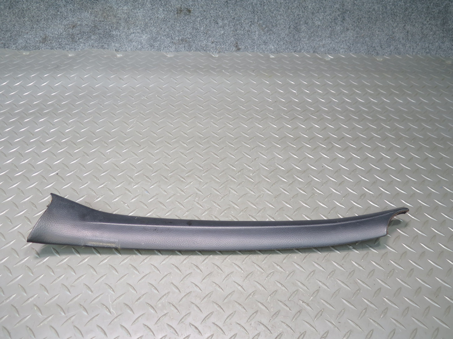 75-76 Mercedes W115 Left & Right Interior A Pillar Trim Cover Black Set OEM