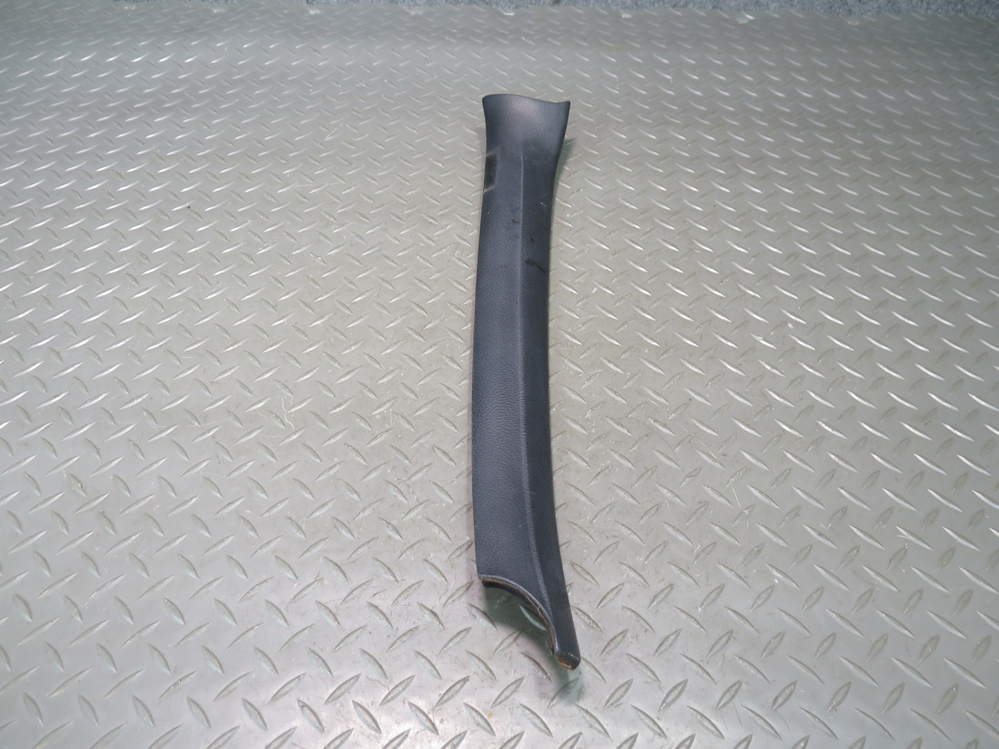75-76 Mercedes W115 Left & Right Interior A Pillar Trim Cover Black Set OEM