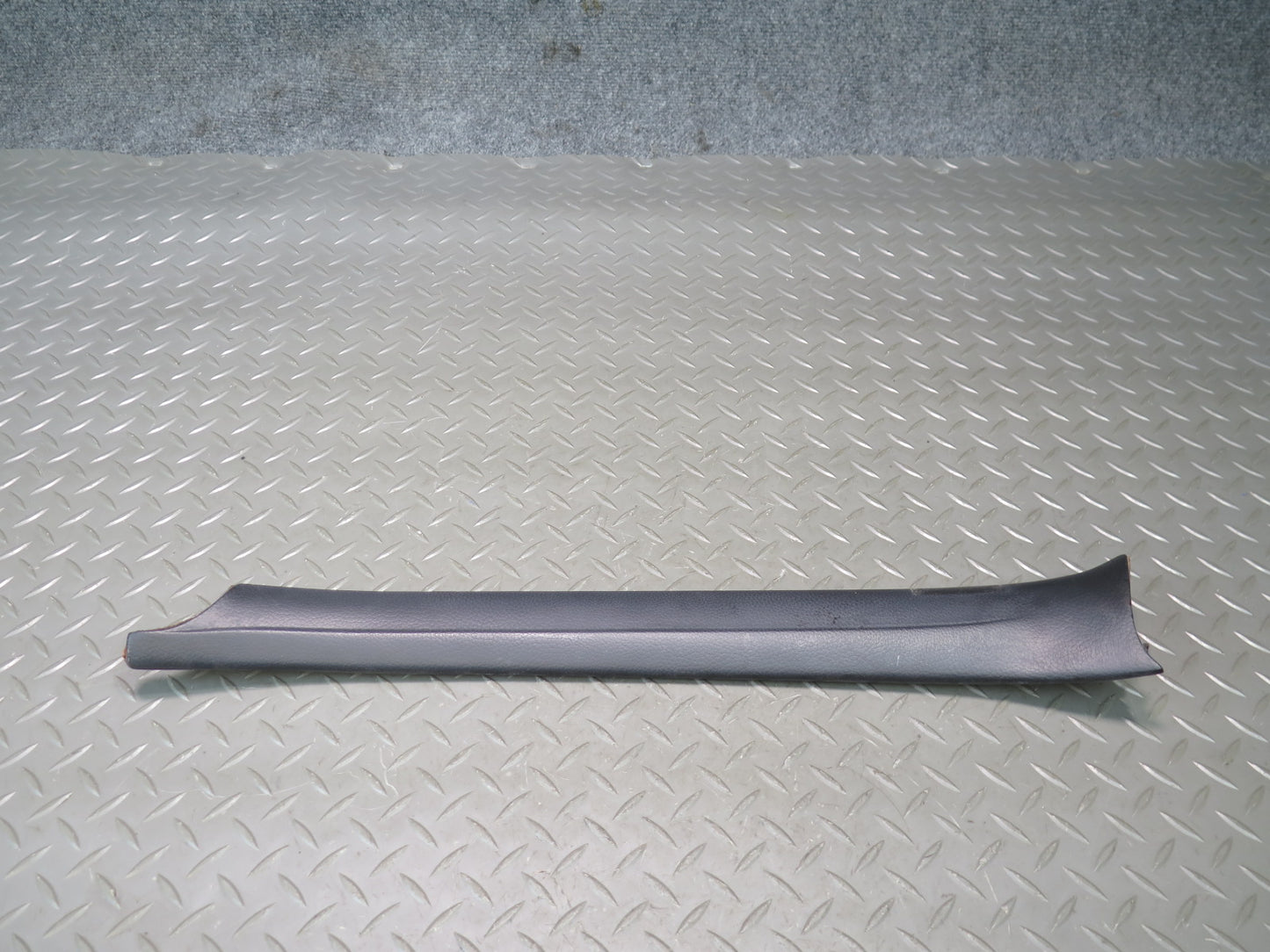 75-76 Mercedes W115 Left & Right Interior A Pillar Trim Cover Black Set OEM