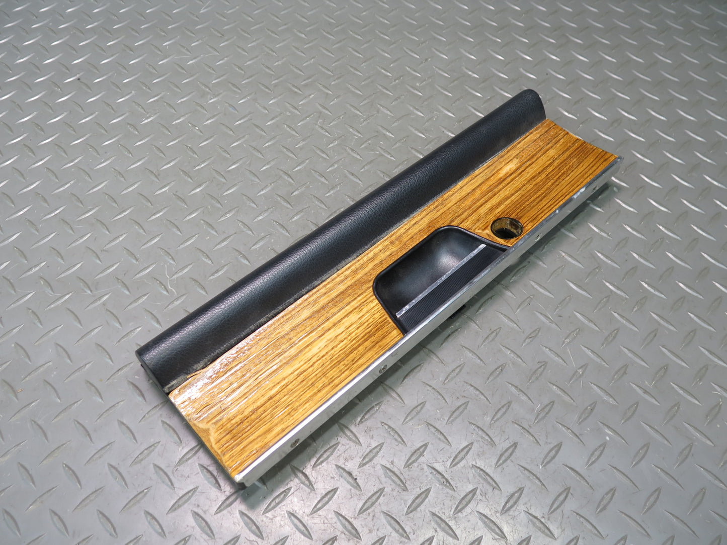 75-76 Mercedes W115 300SD Glove Box Door Lid Cover Light Wood OEM