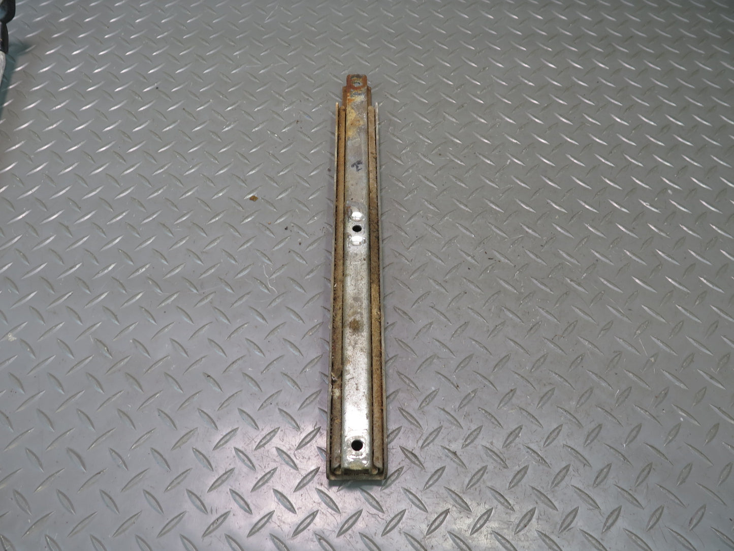 75-76 Mercedes W115 300SD Front Right Seat Track Rail w Handle Set OEM