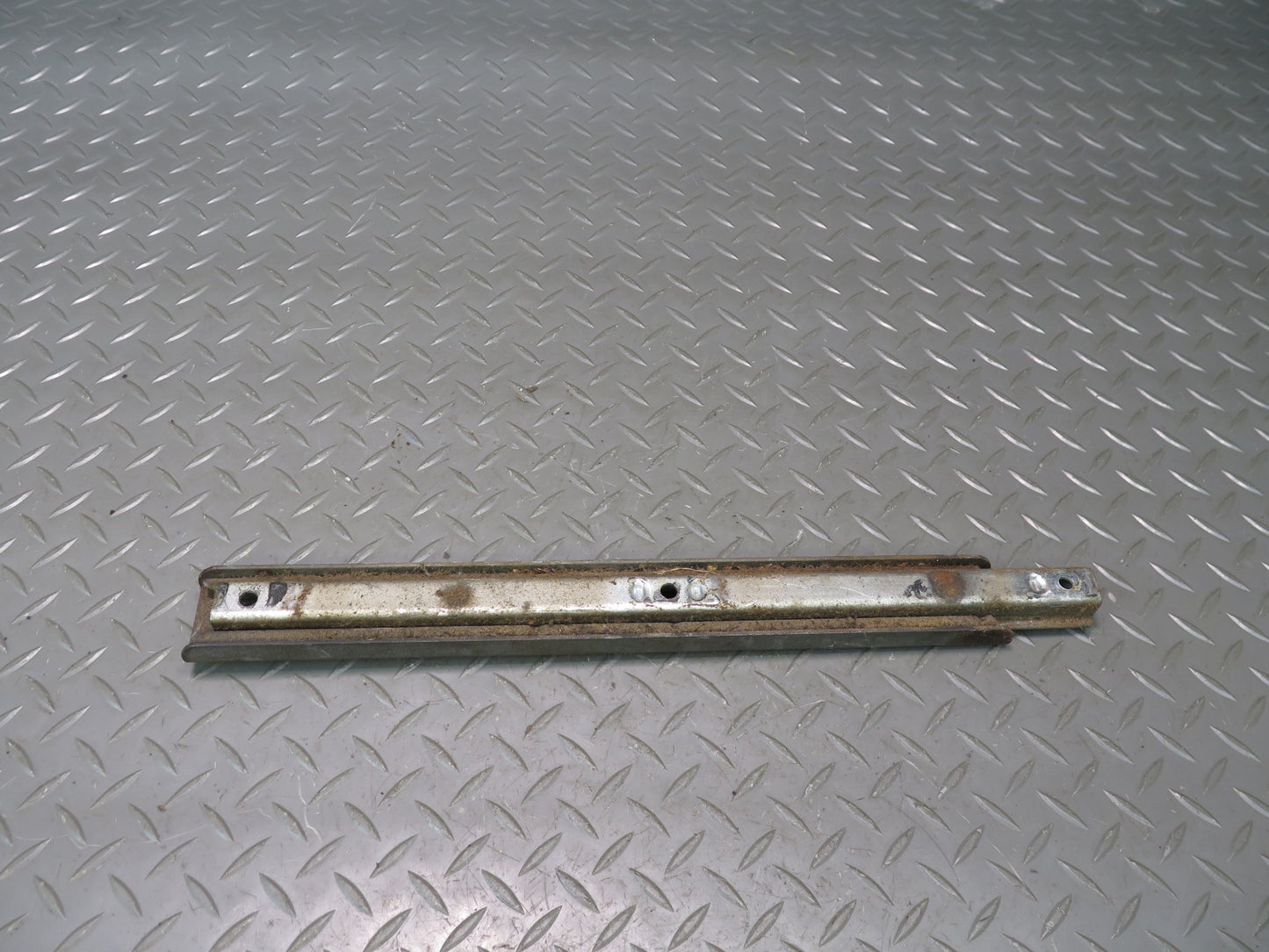 75-76 Mercedes W115 300SD Front Left Seat Track Rail w Handle Set OEM