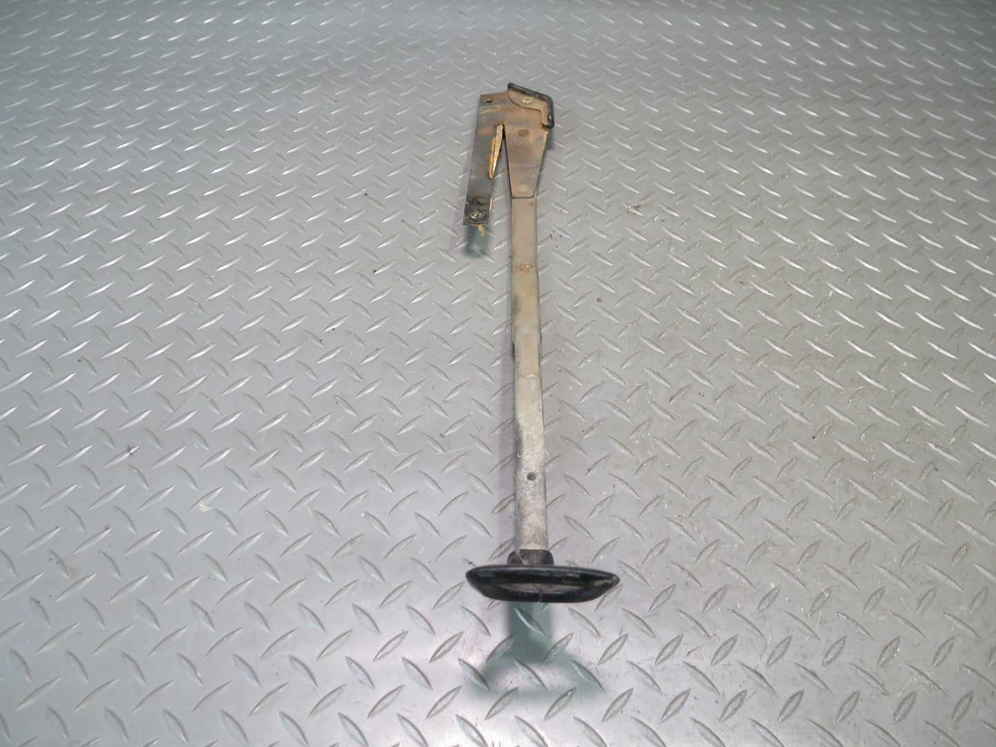75-76 Mercedes W115 300SD Front Left Seat Track Rail w Handle Set OEM