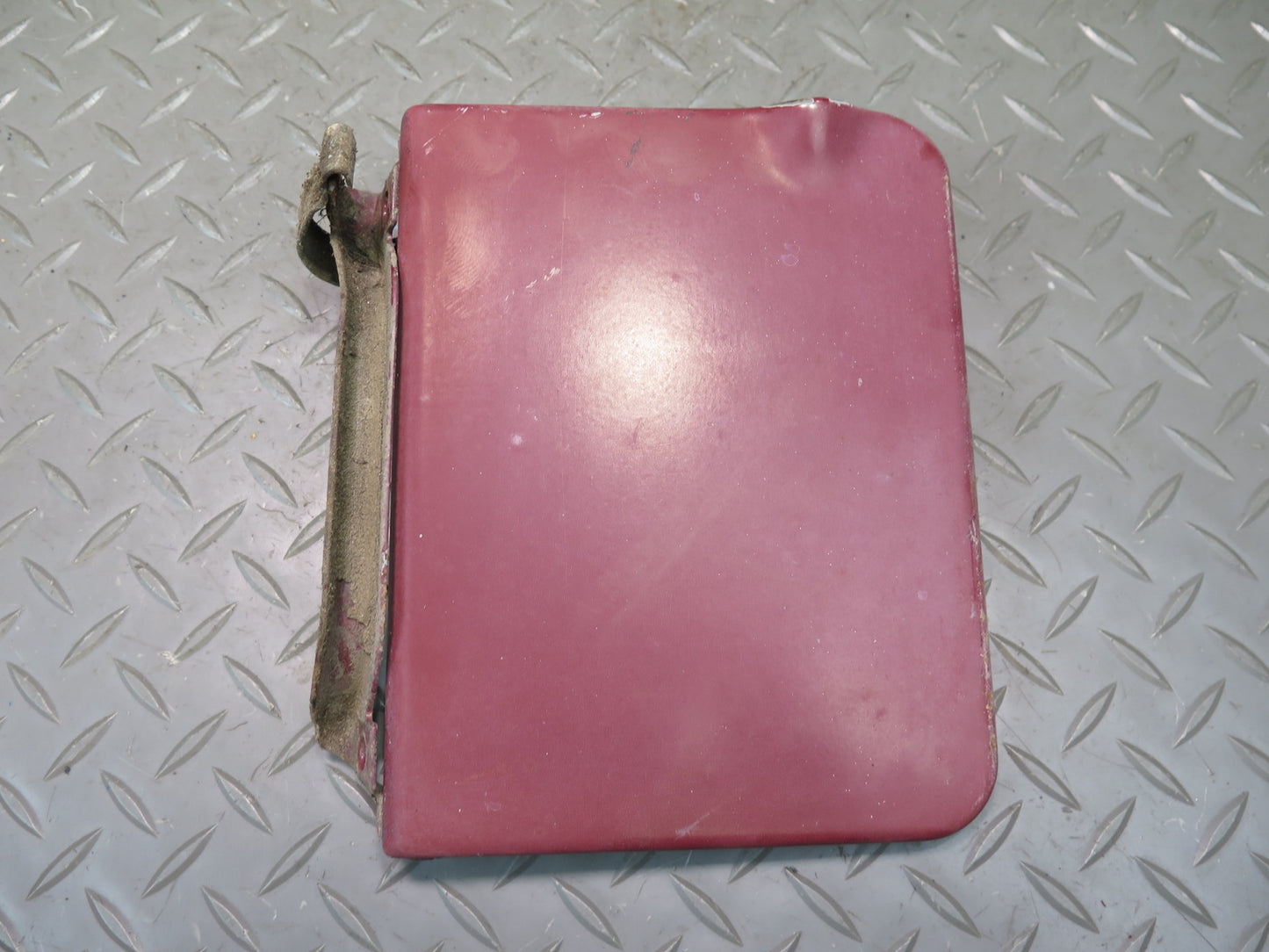 75-76 Mercedes W115 300SD Gas Fuel Filler Door Lid Cover RED OEM