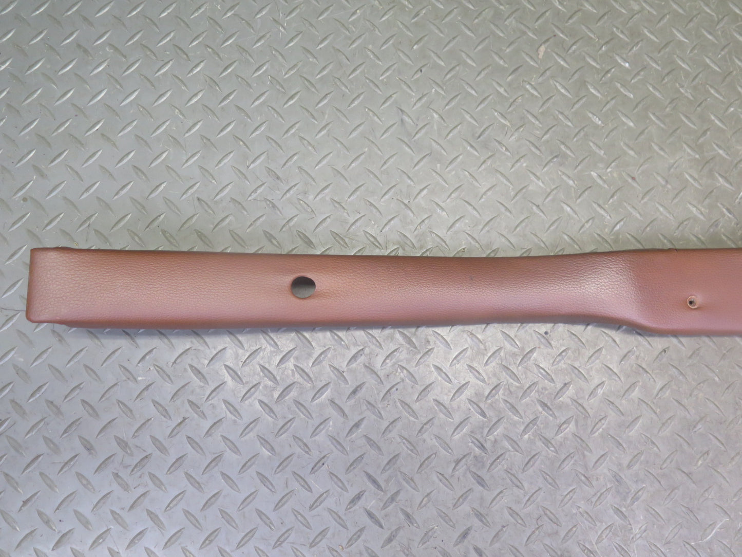 75-76 Mercedes W115 300D Left & Right Interior B Pillar Trim Cover Brown Set OEM