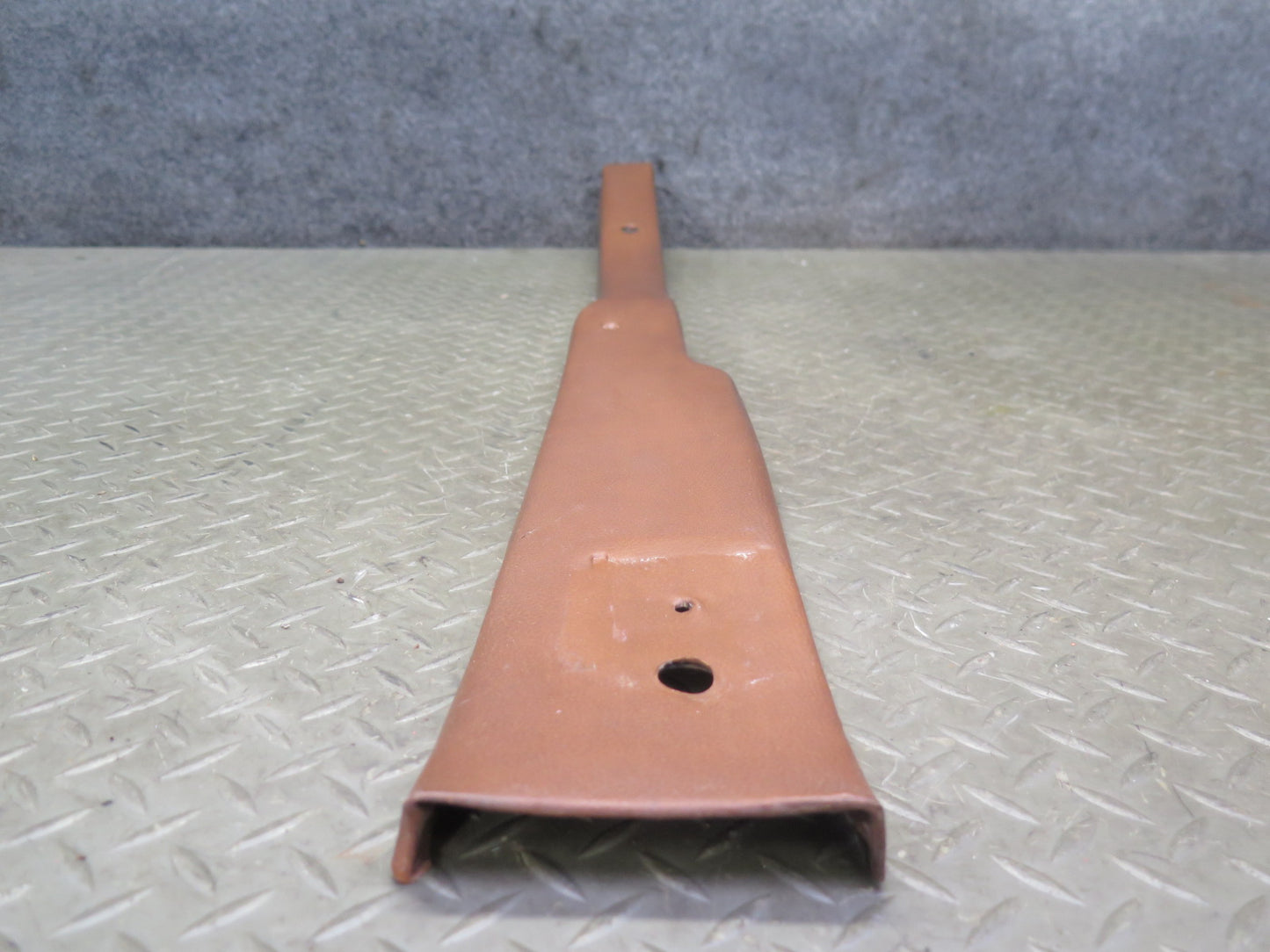75-76 Mercedes W115 300D Left & Right Interior B Pillar Trim Cover Brown Set OEM