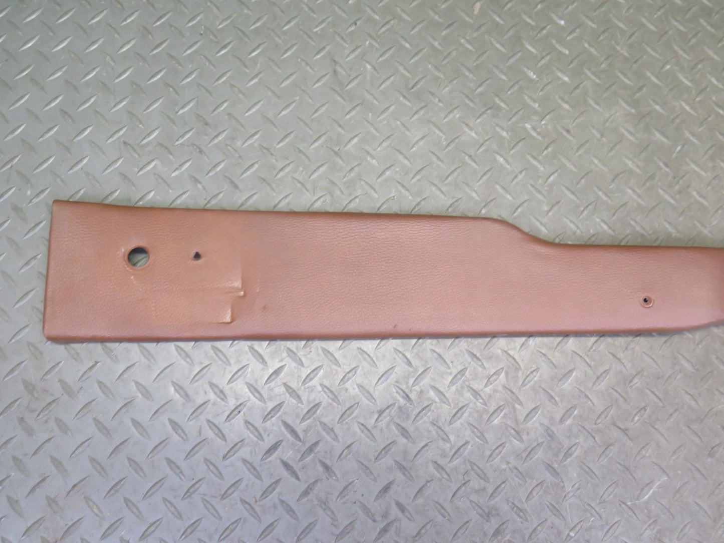 75-76 Mercedes W115 300D Left & Right Interior B Pillar Trim Cover Brown Set OEM