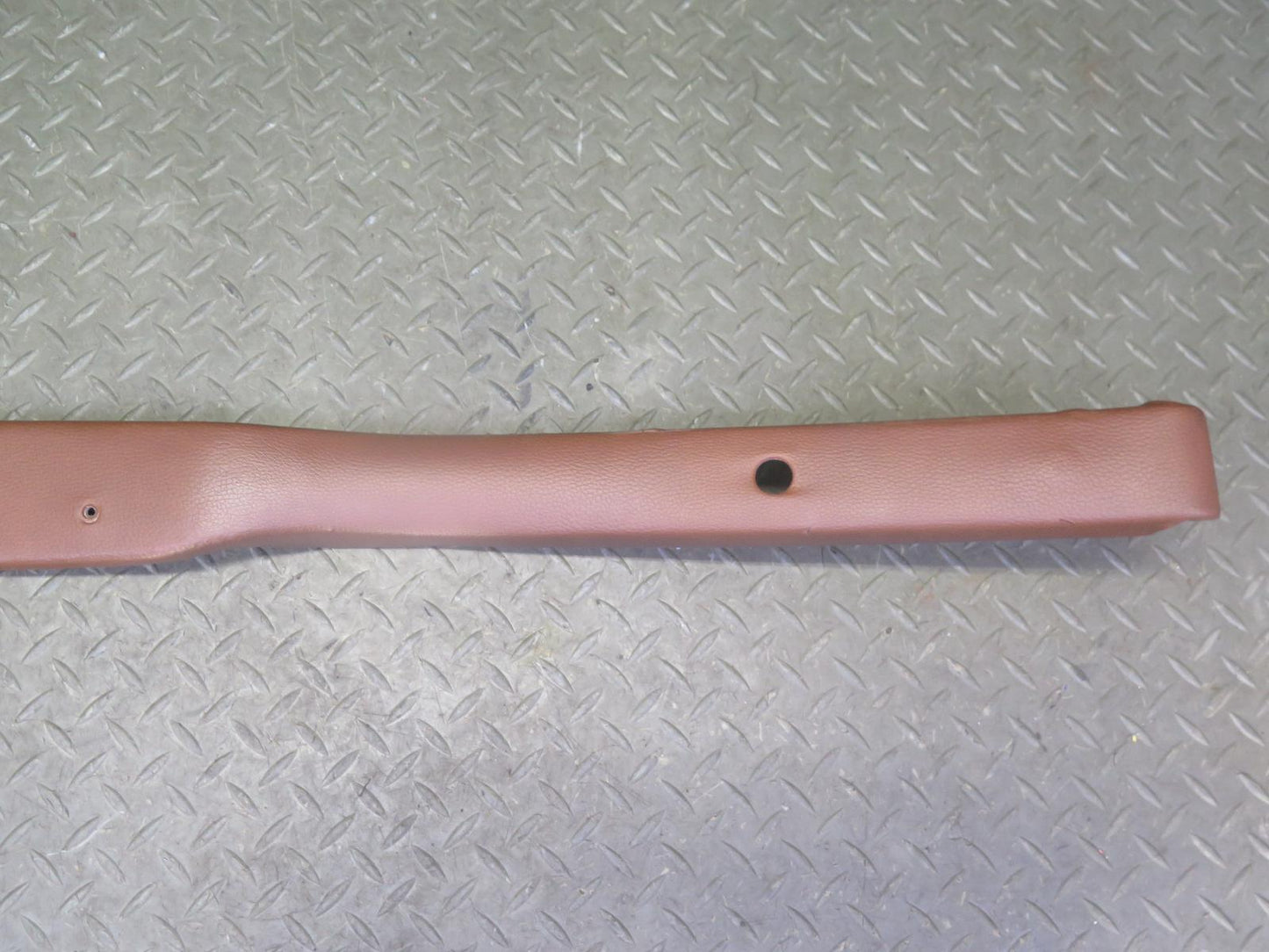75-76 Mercedes W115 300D Left & Right Interior B Pillar Trim Cover Brown Set OEM