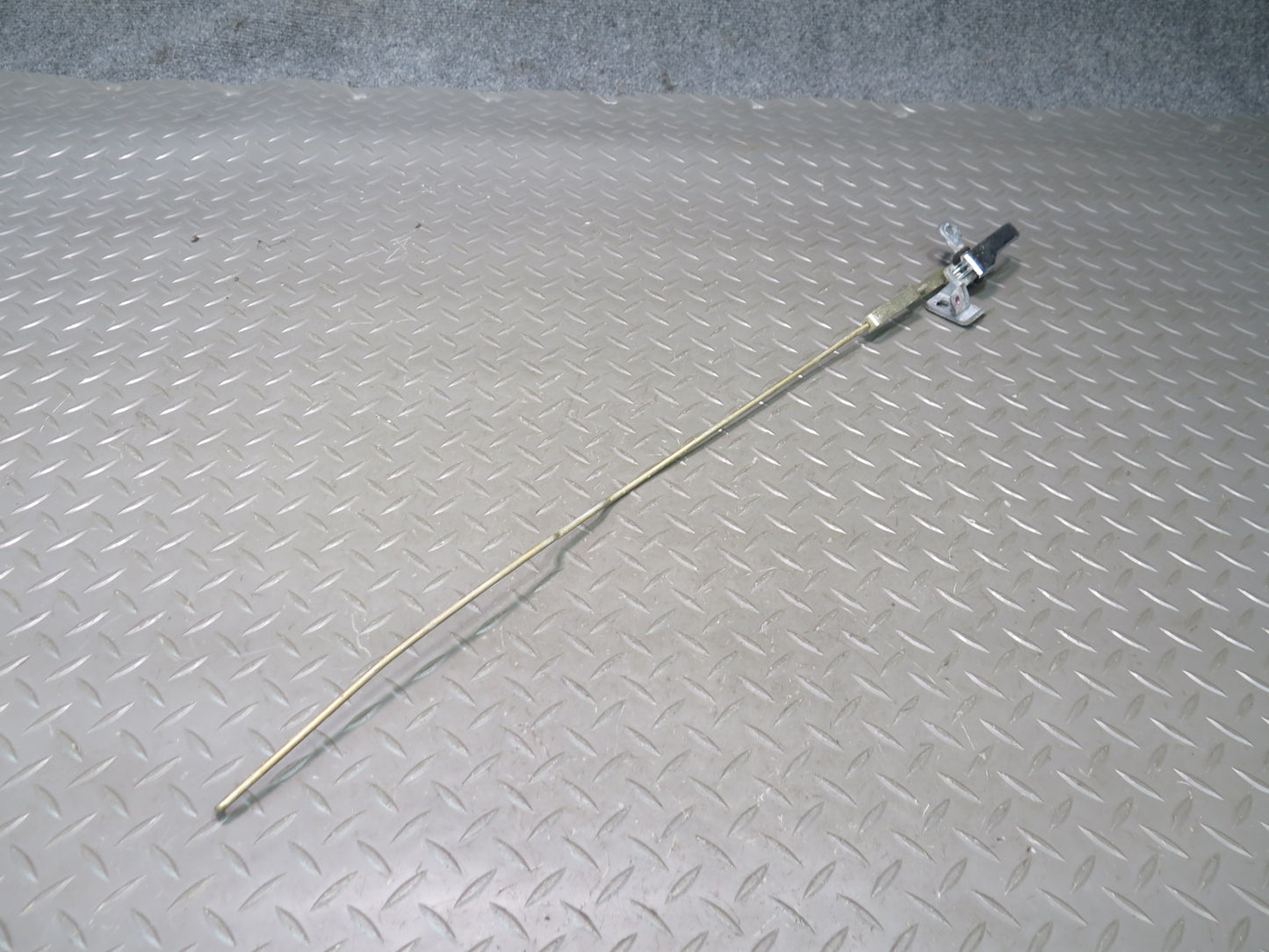 75-76 Mercedes W115 300SD Rear Right Door Interior Handle w Link OEM
