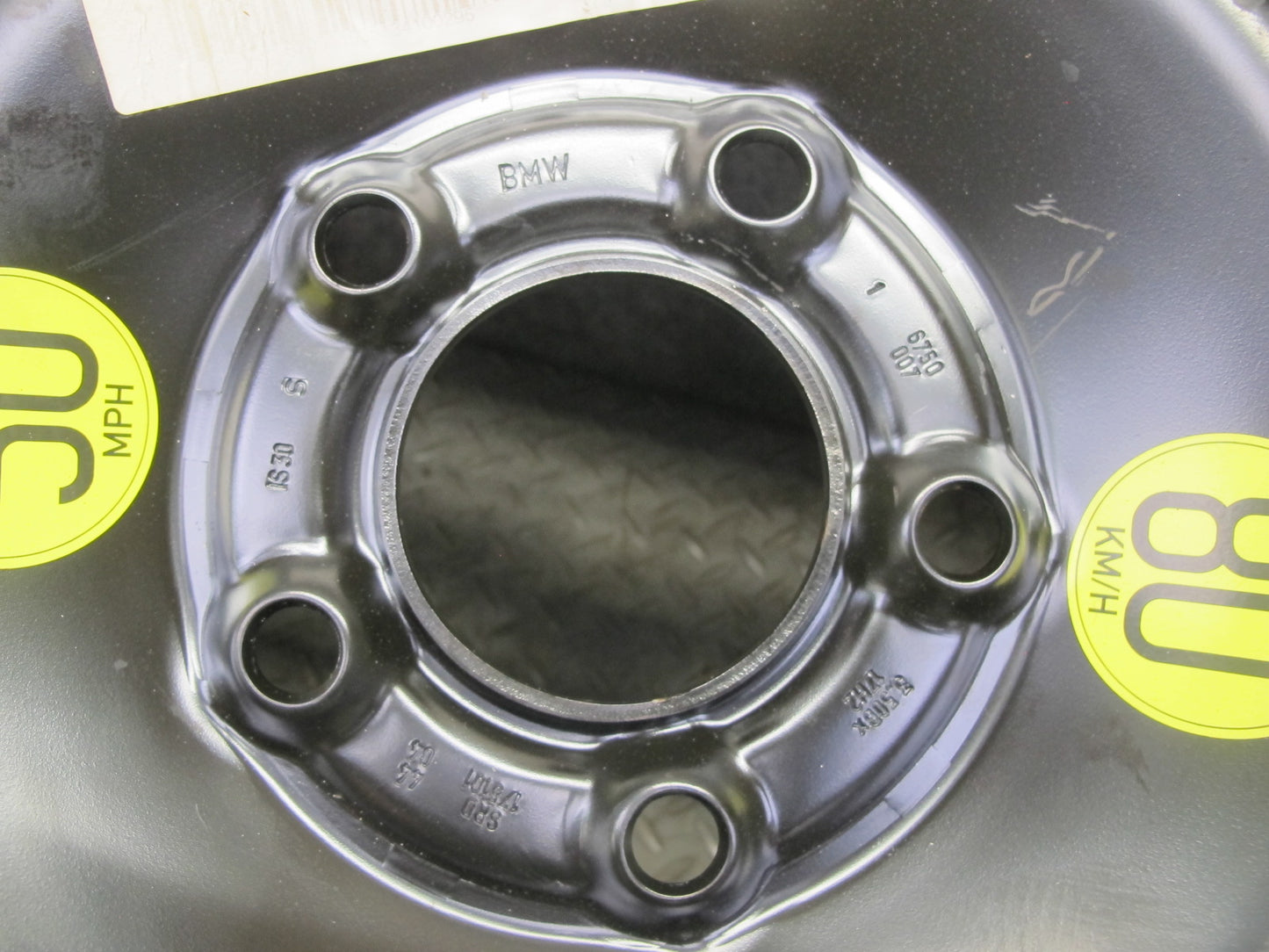 01-06 BMW E46 330ci R17 17" Spare Tire Wheel 17x3.5J ET30 125/80 6750007 OEM